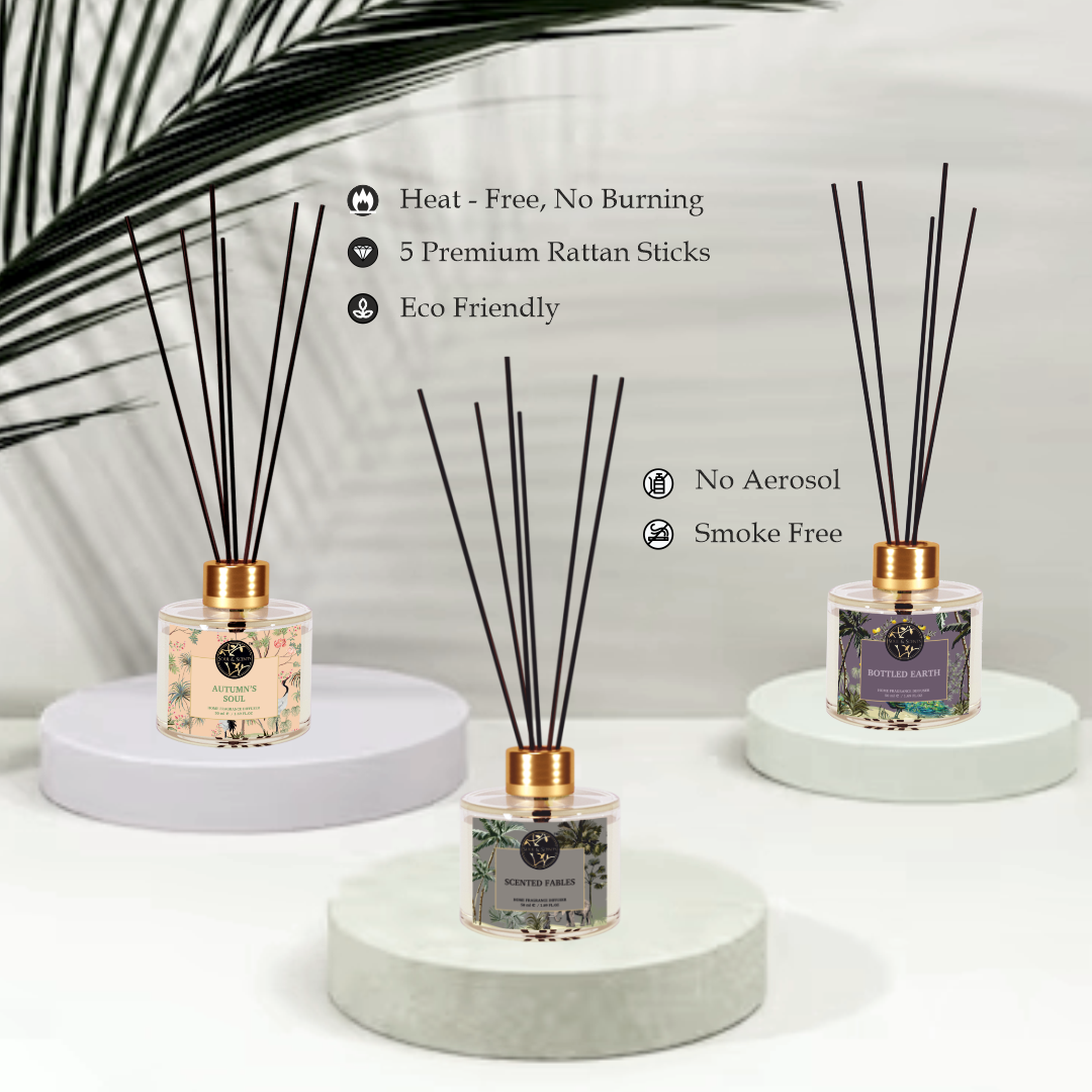 BOTTLED EARTH 50ML REED DIFFUSER
