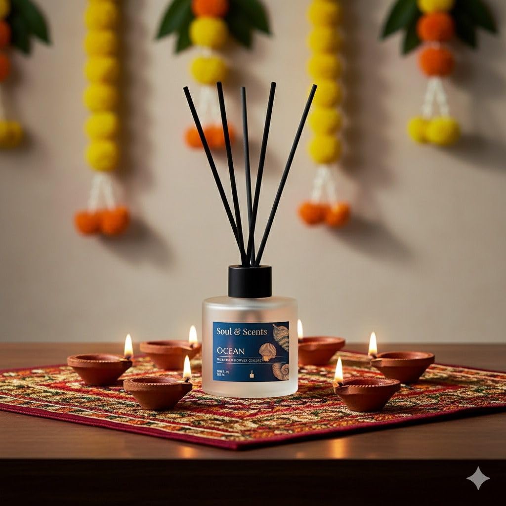 Gift Set 50ml Ocean Reed Diffuser + 140g Potpourri