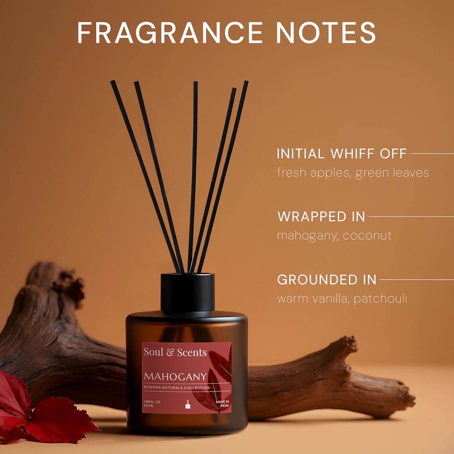 Mahogany Reed Diffuser 50 ml