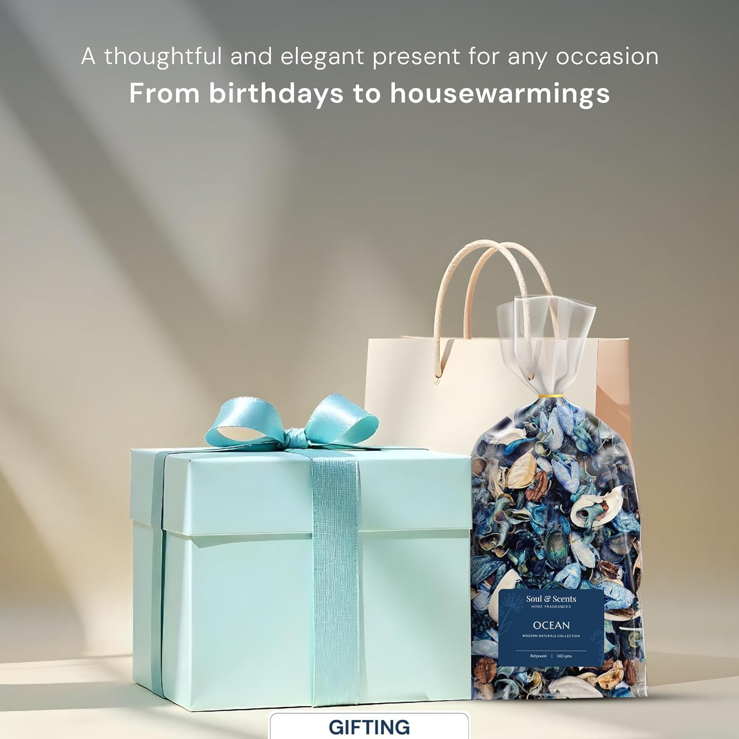 Gift Set 50ml Ocean Reed Diffuser + 140g Potpourri
