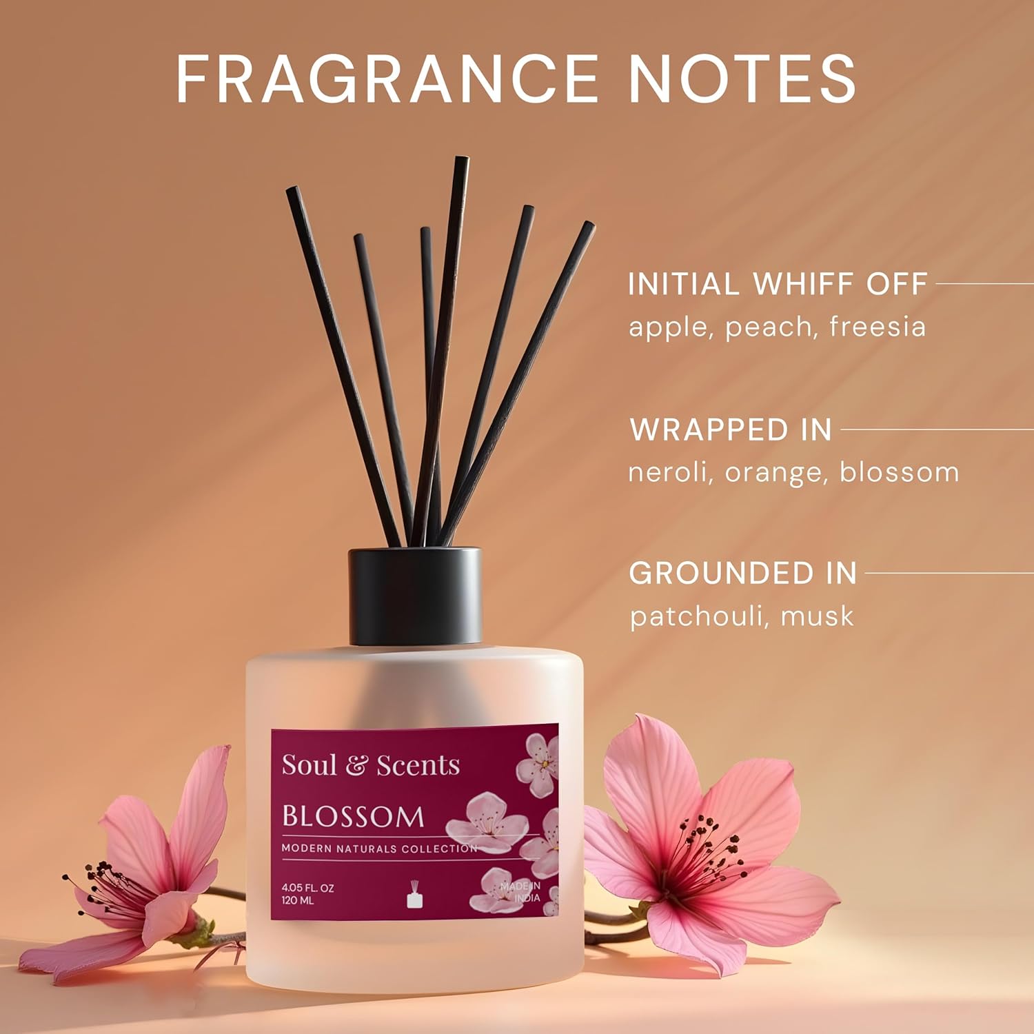 Blossom Reed Diffuser 120 ml Pack of 2