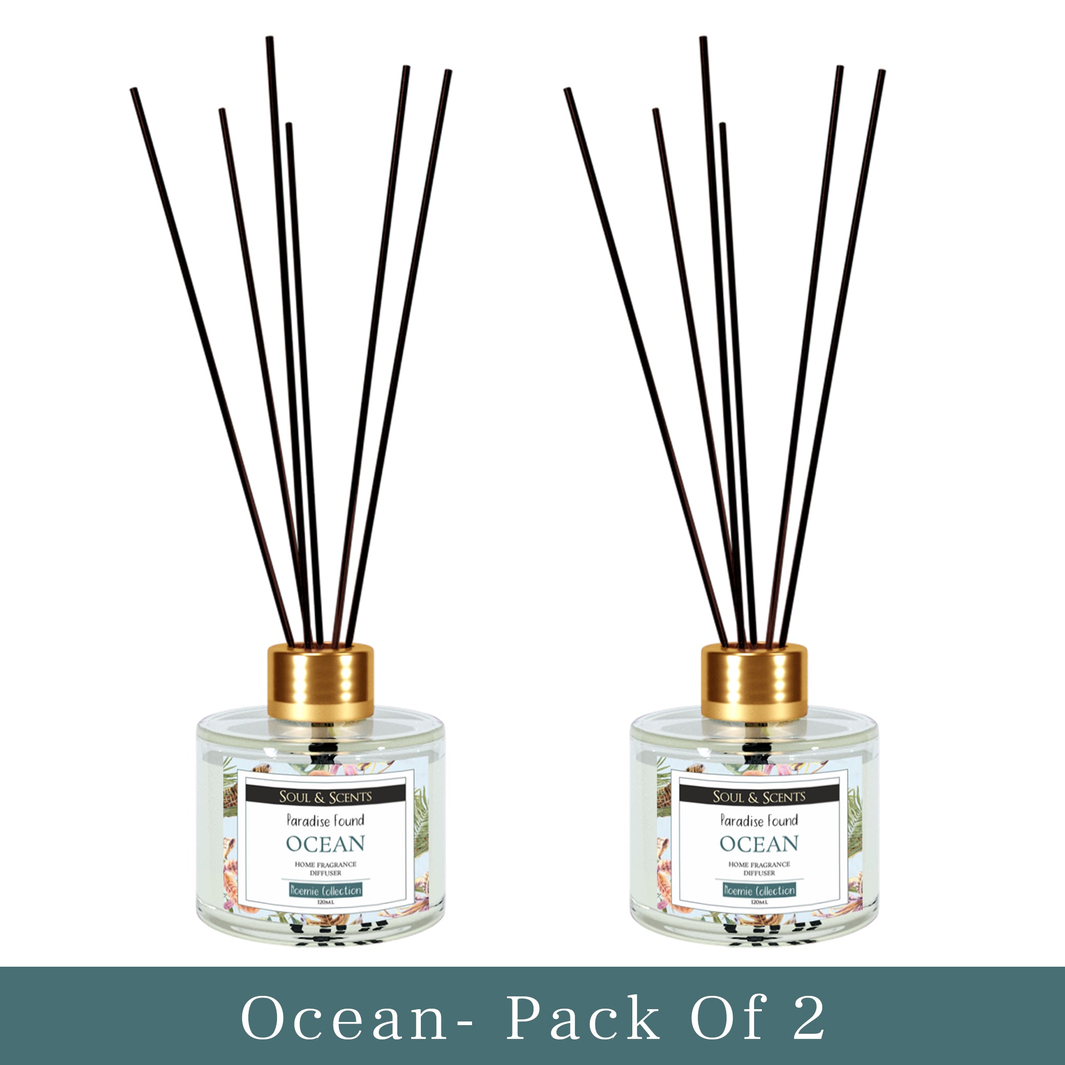 Ocean Reed Diffuser 120 ml Pack of 2