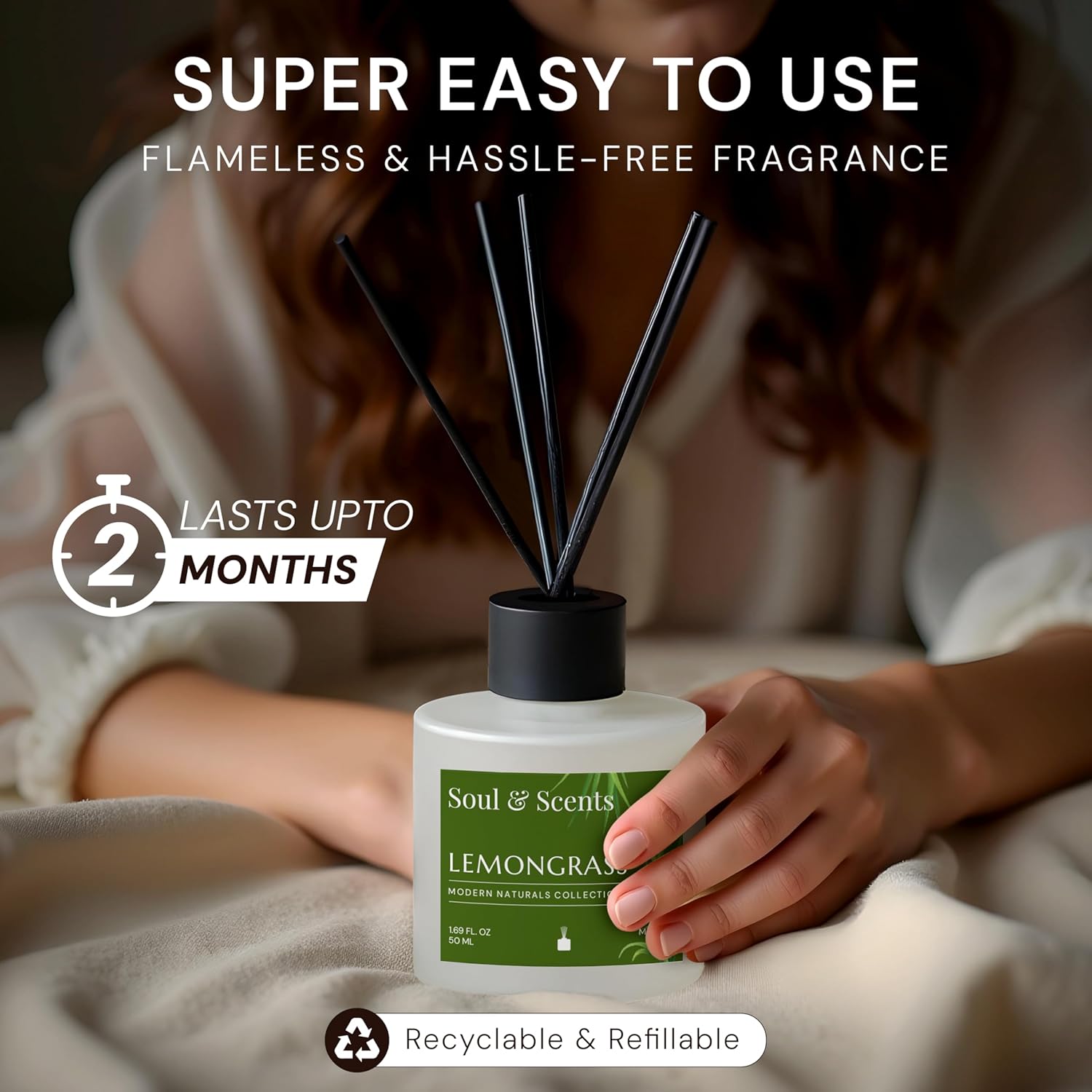 Lemongrass Reed Diffuser 50 ml