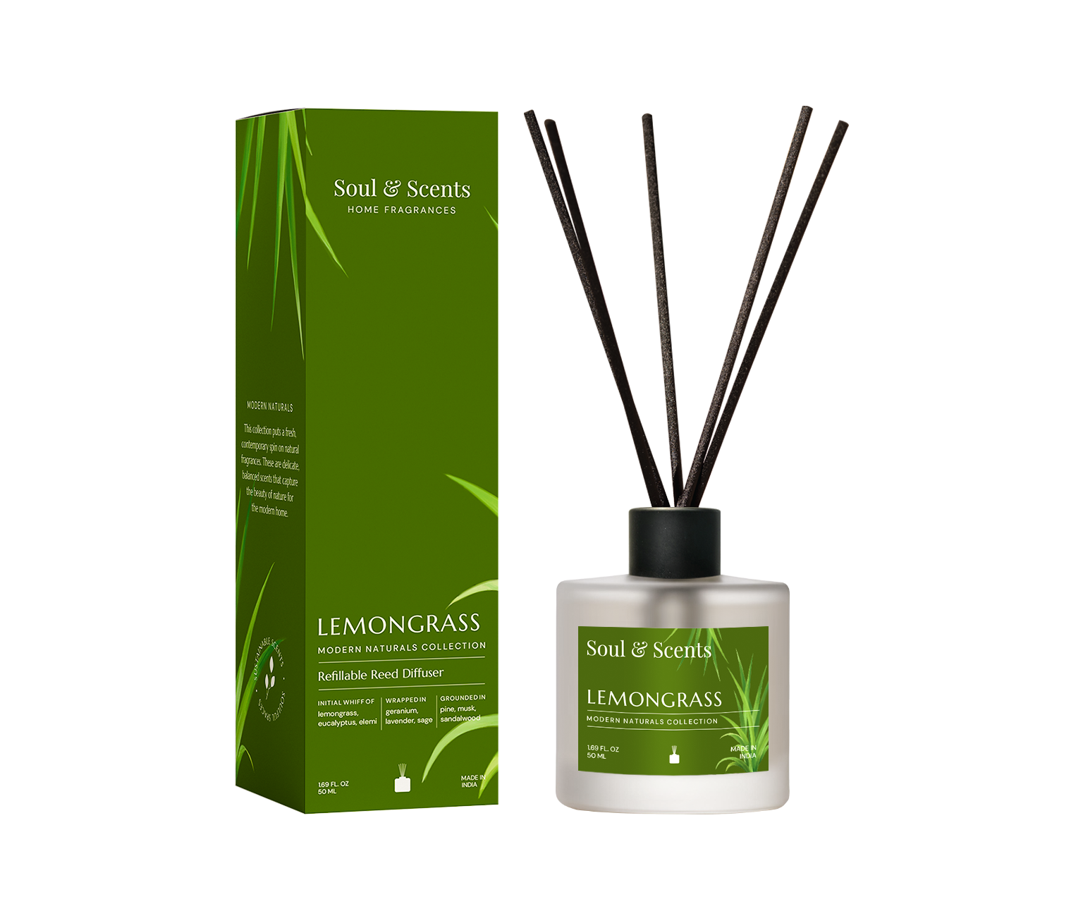 Lemongrass Reed Diffuser 50 ml