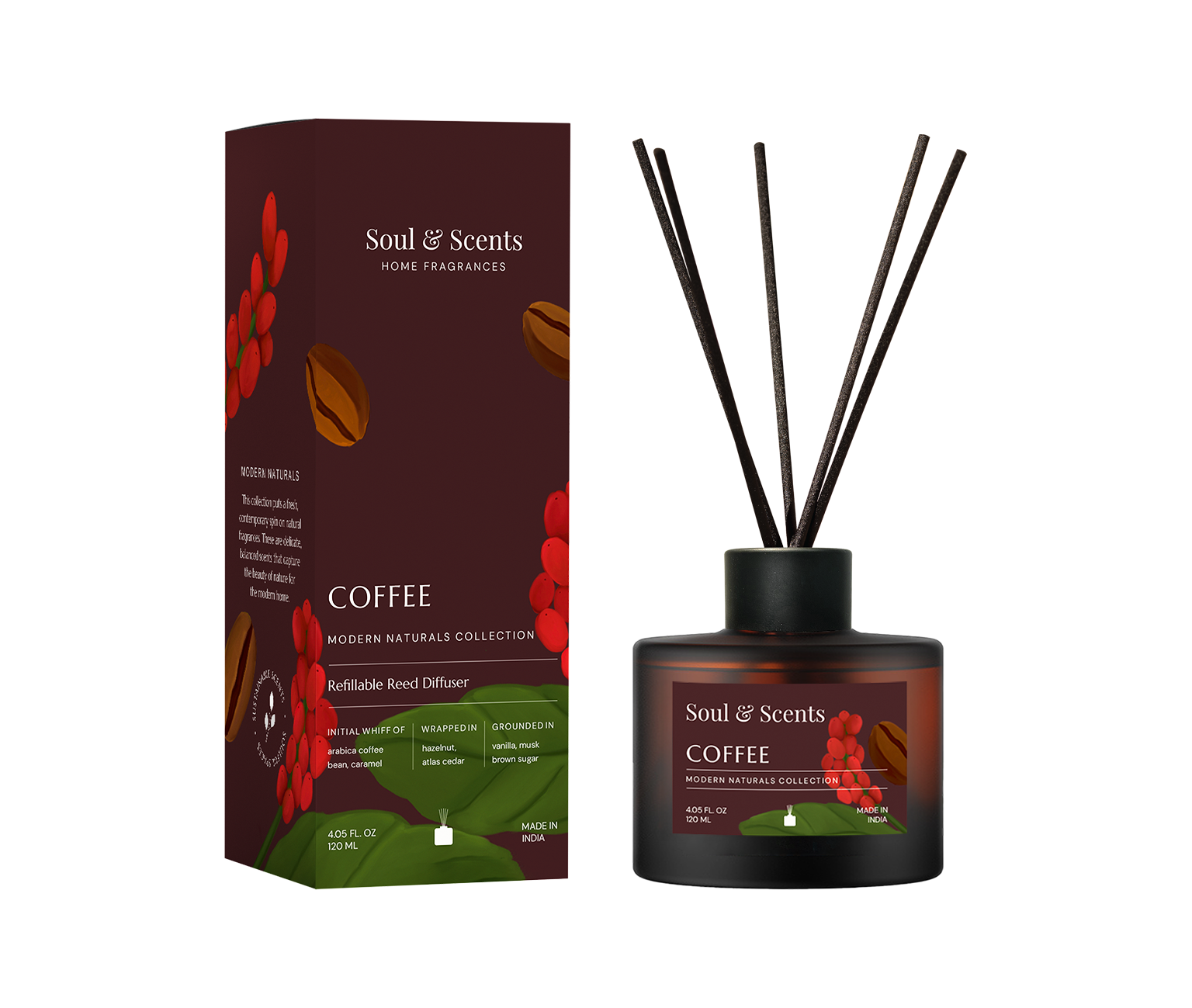 Coffee Reed Diffuser 120 ml