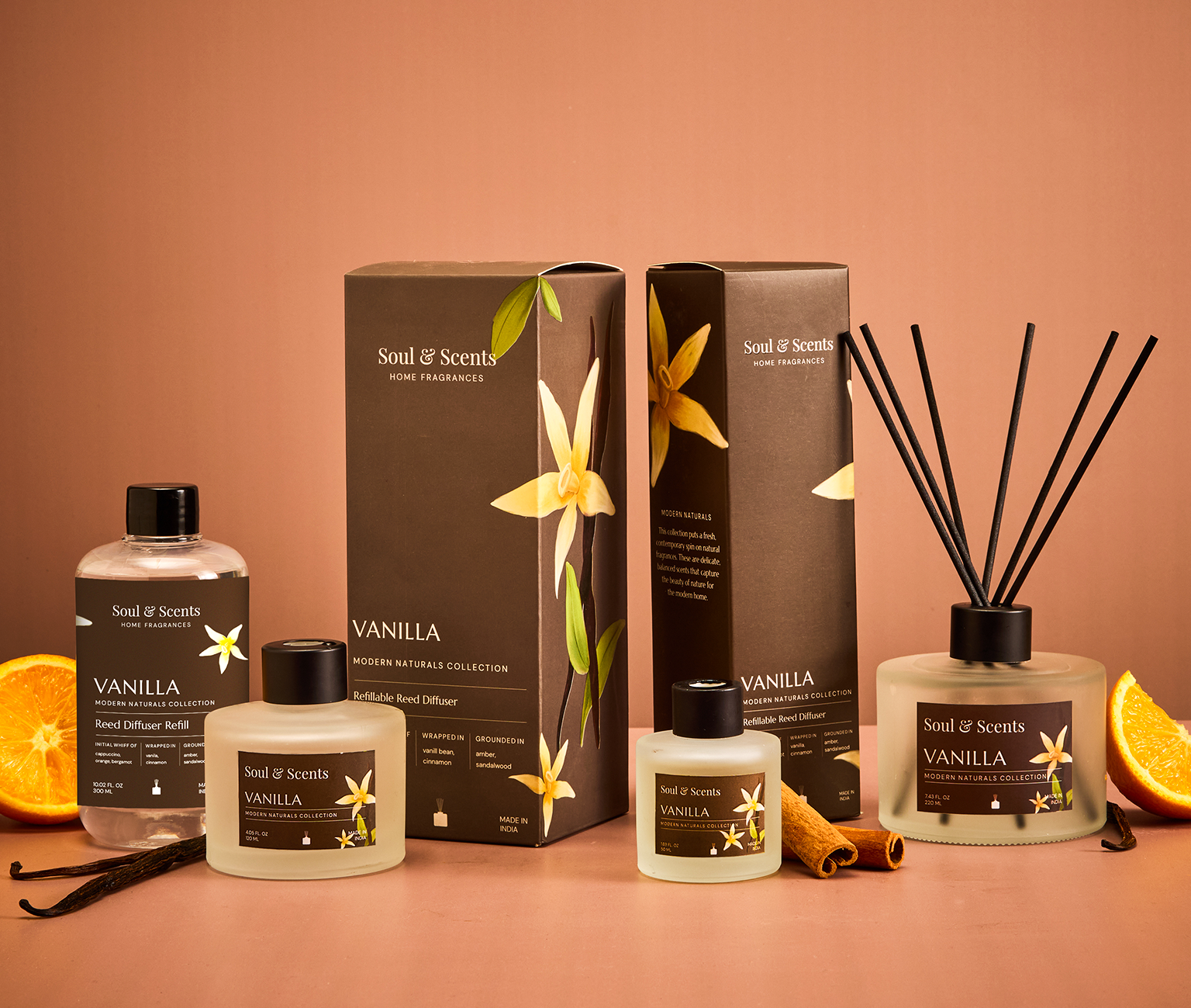 Vanilla Reed Diffuser Pack of 2