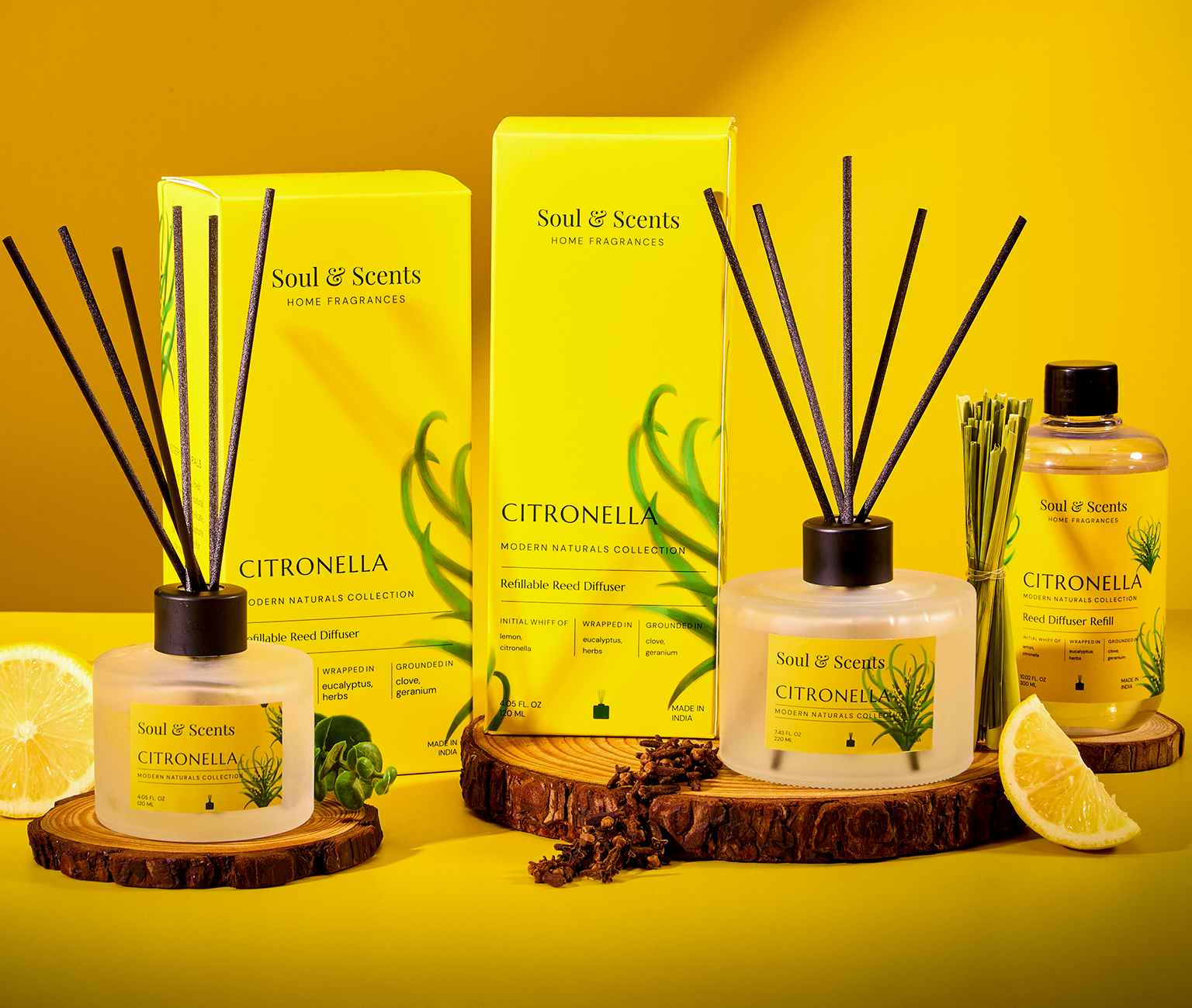 Citronella Reed Diffuser Pack of 2