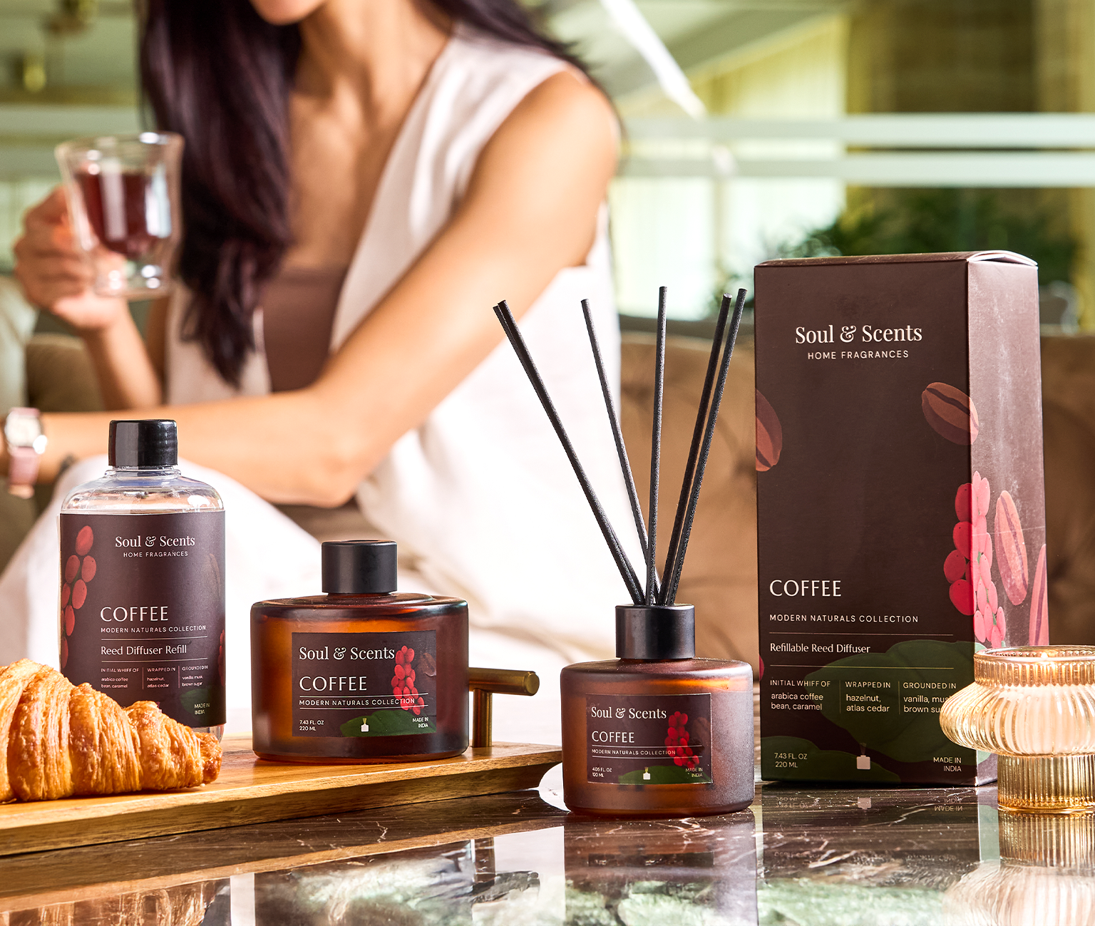 Coffee Reed Diffuser 120 ml