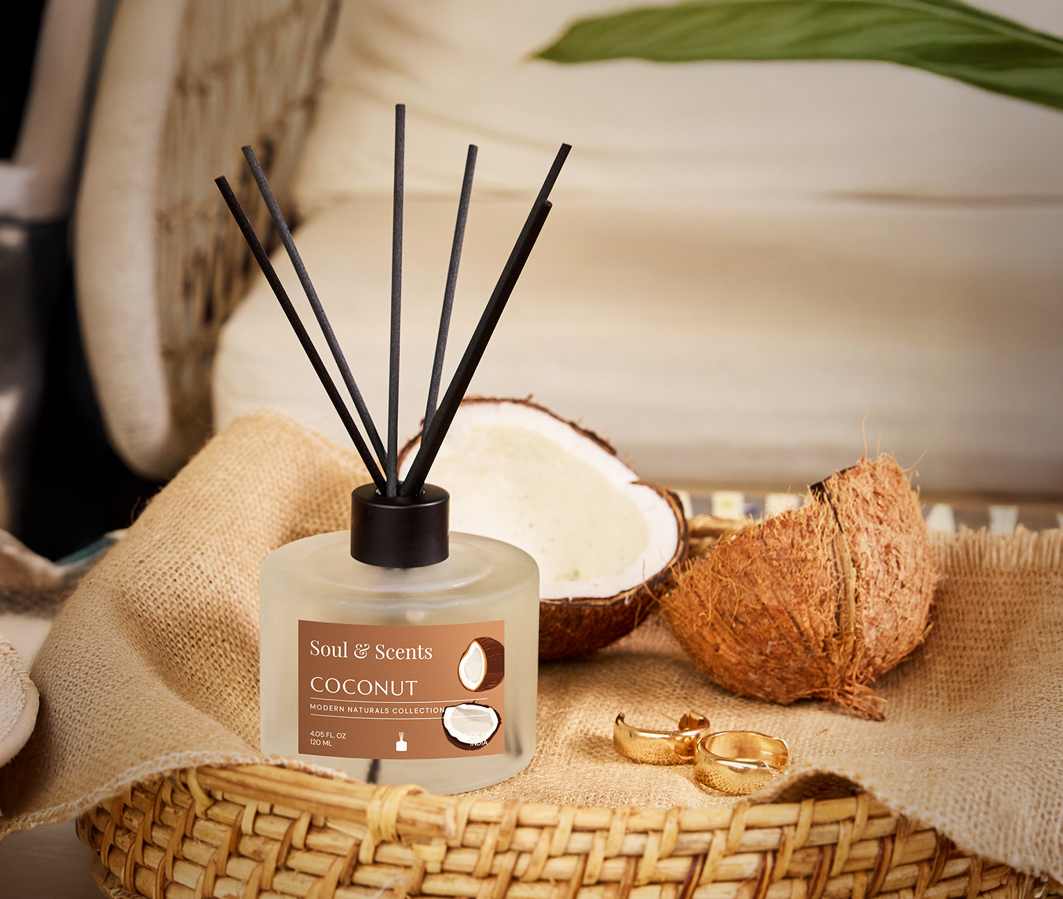 Coconut Reed Diffuser 120 ml