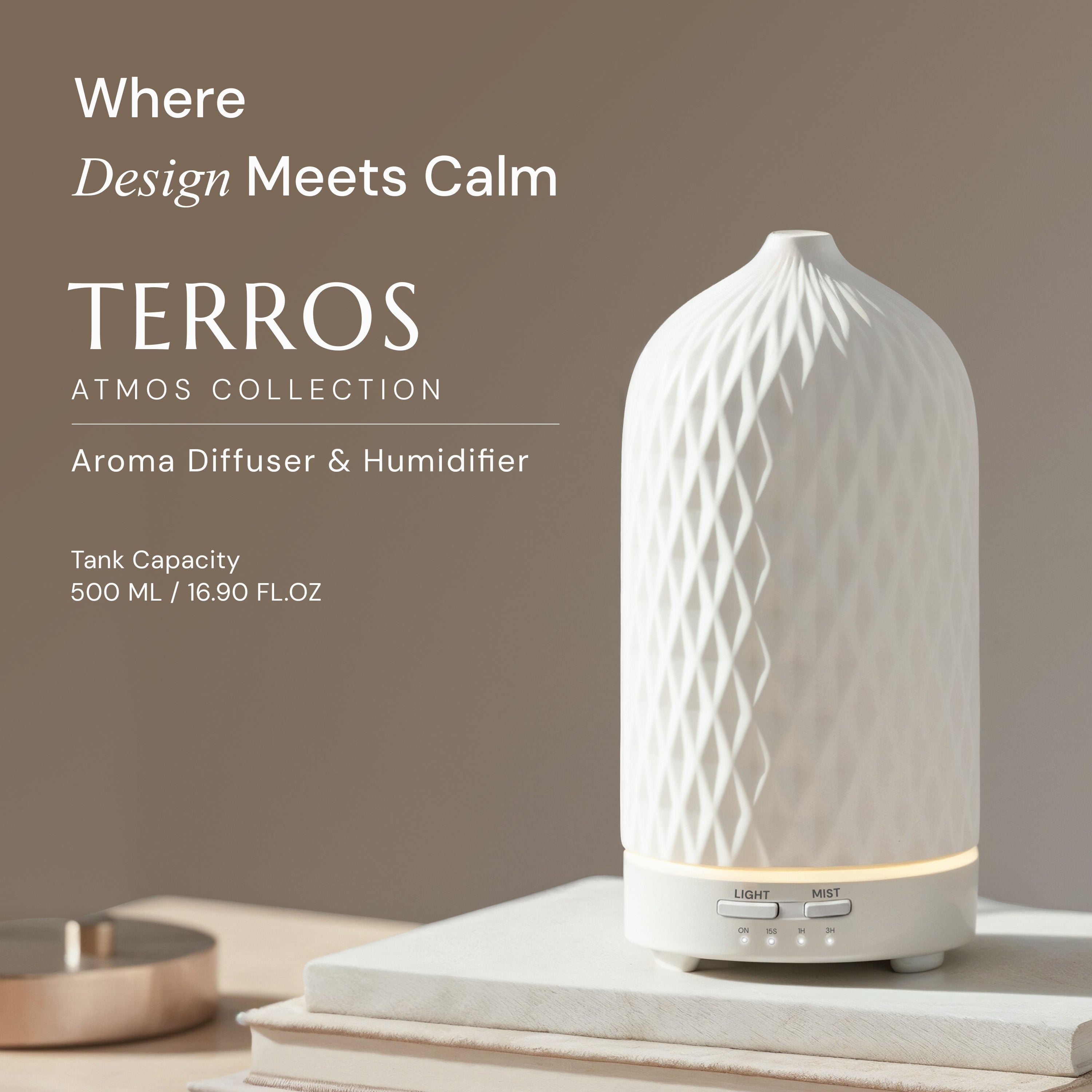 Terros Aroma Diffuser & Humidifier