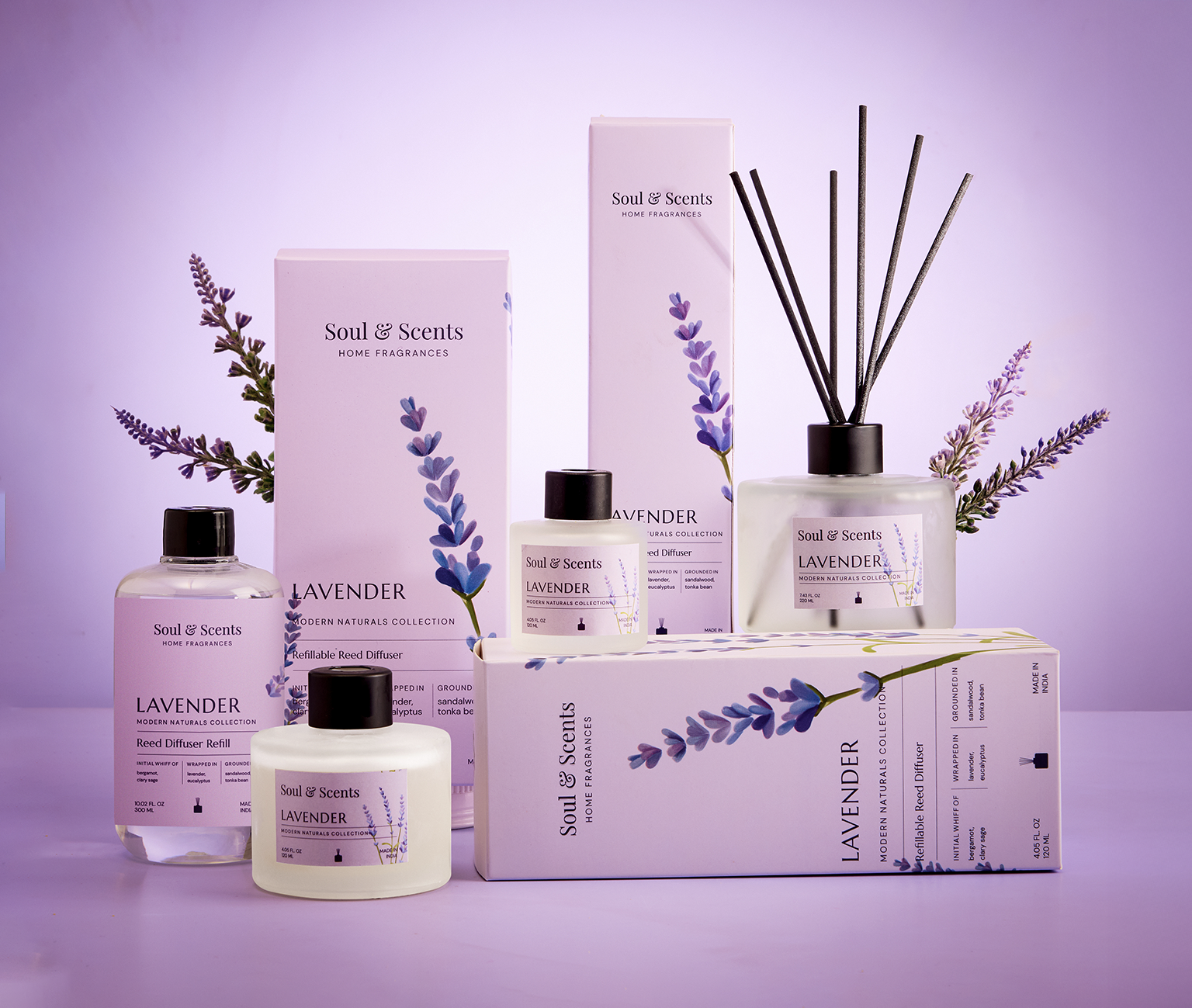 Lavender Reed Diffuser 120 ml