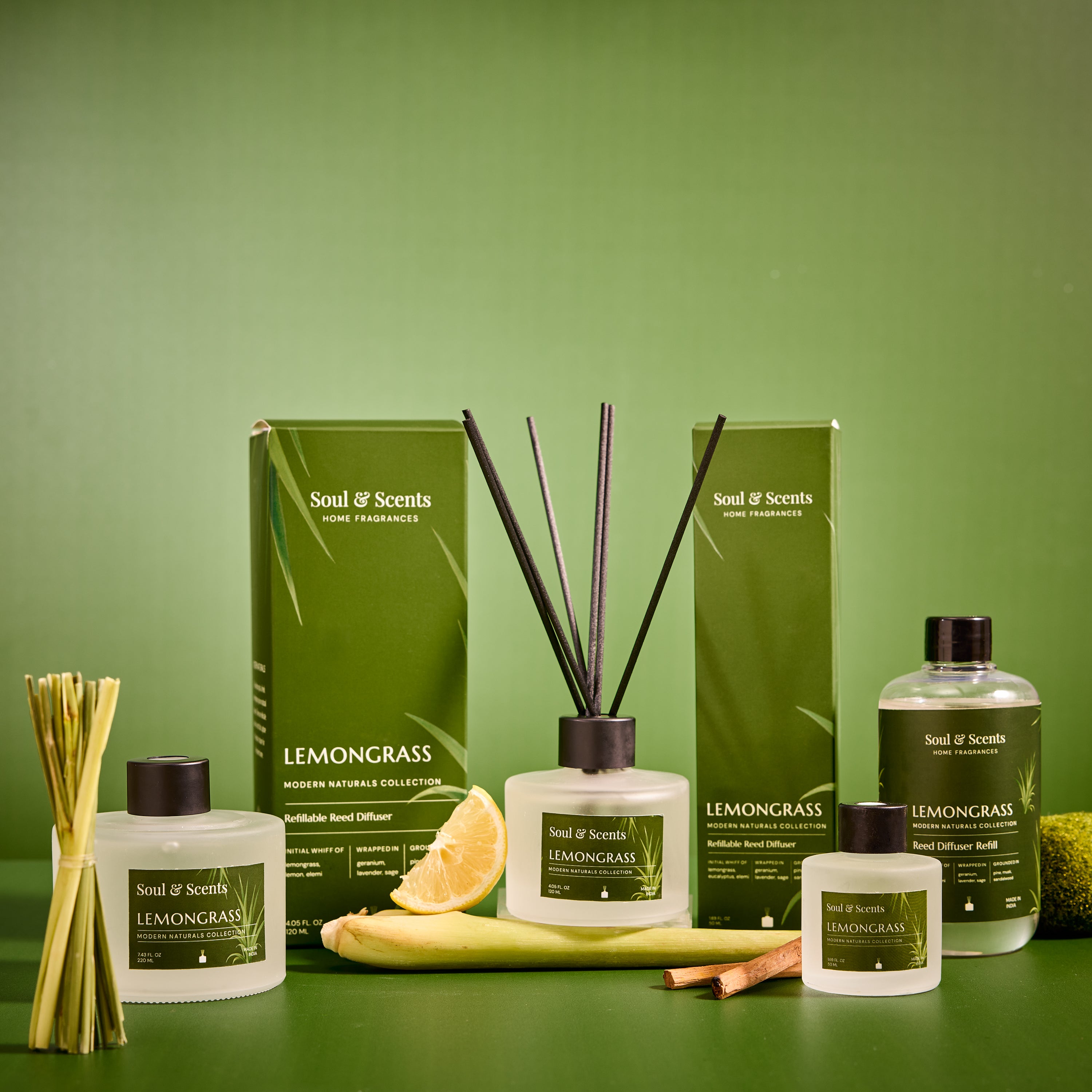 Lemongrass Reed Diffuser 120 ml