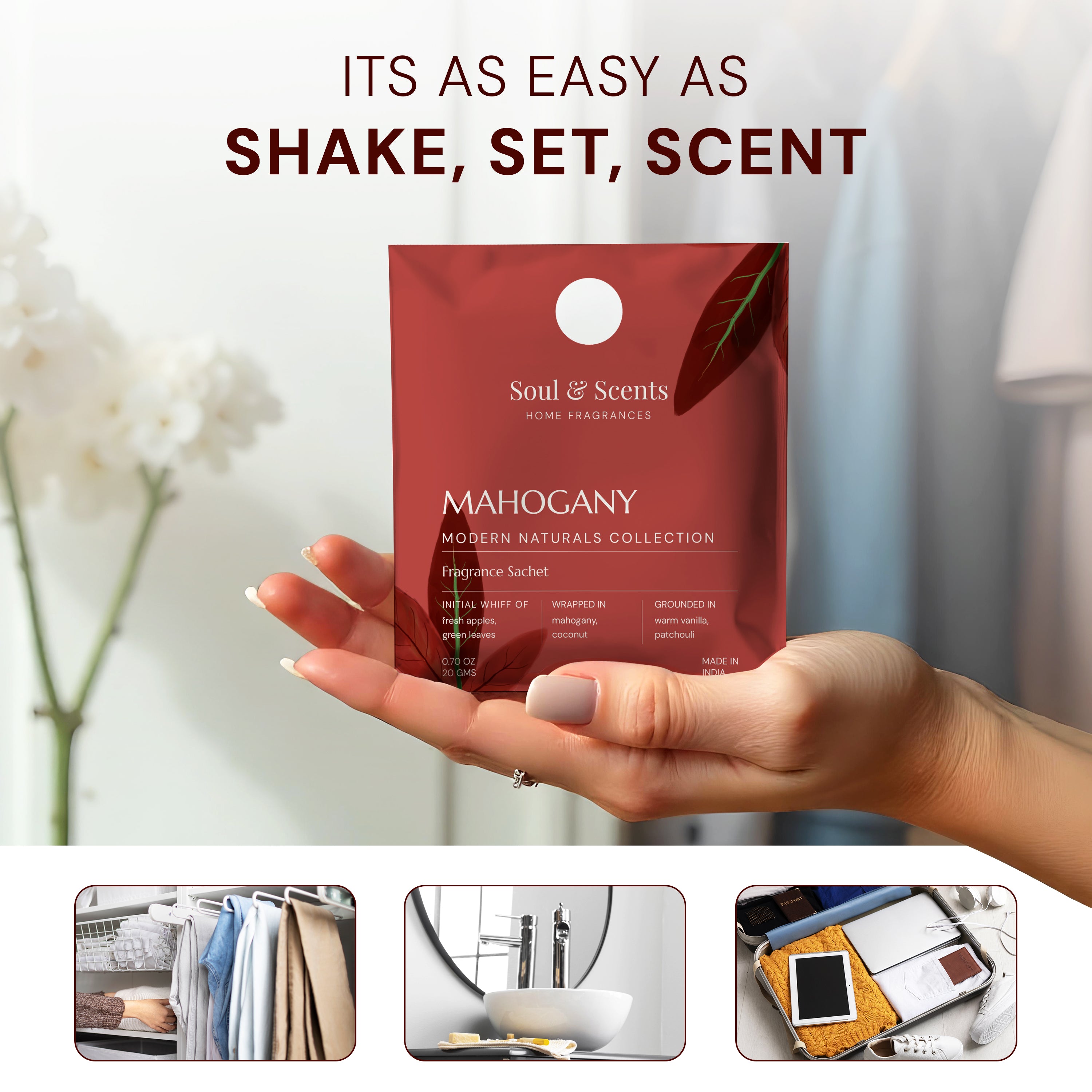 Mahogany Fragrance Sachet