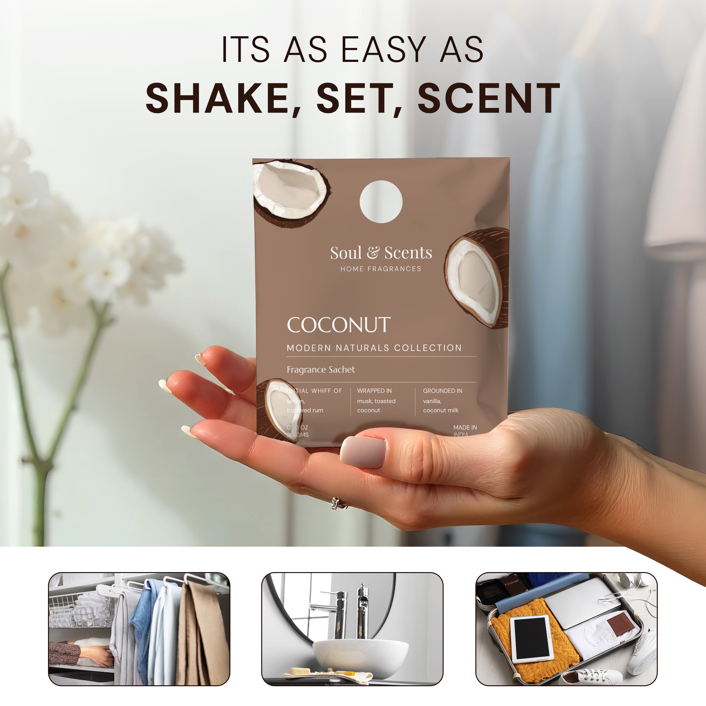 Coconut Fragrance Sachet