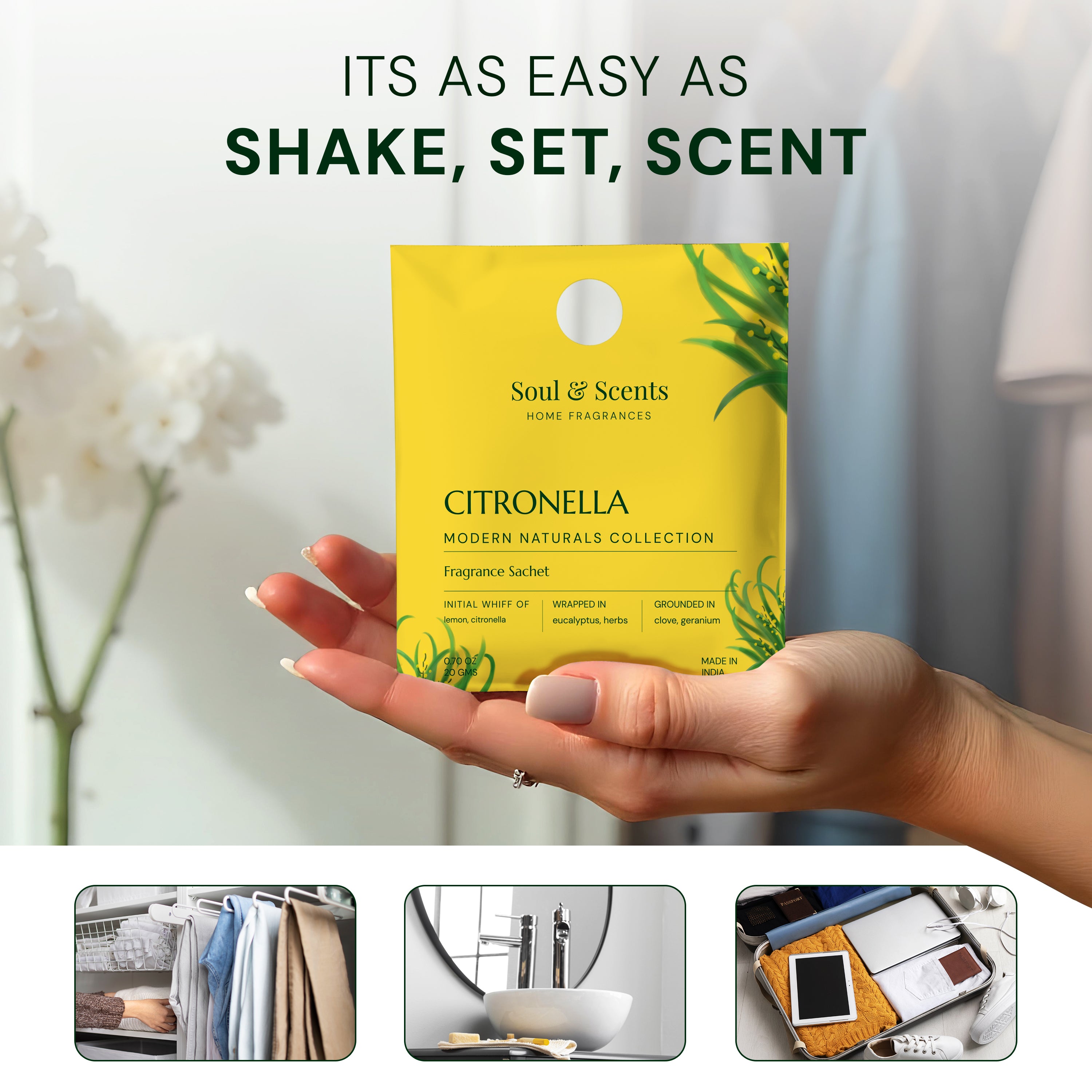 Citronella Fragrance Sachet
