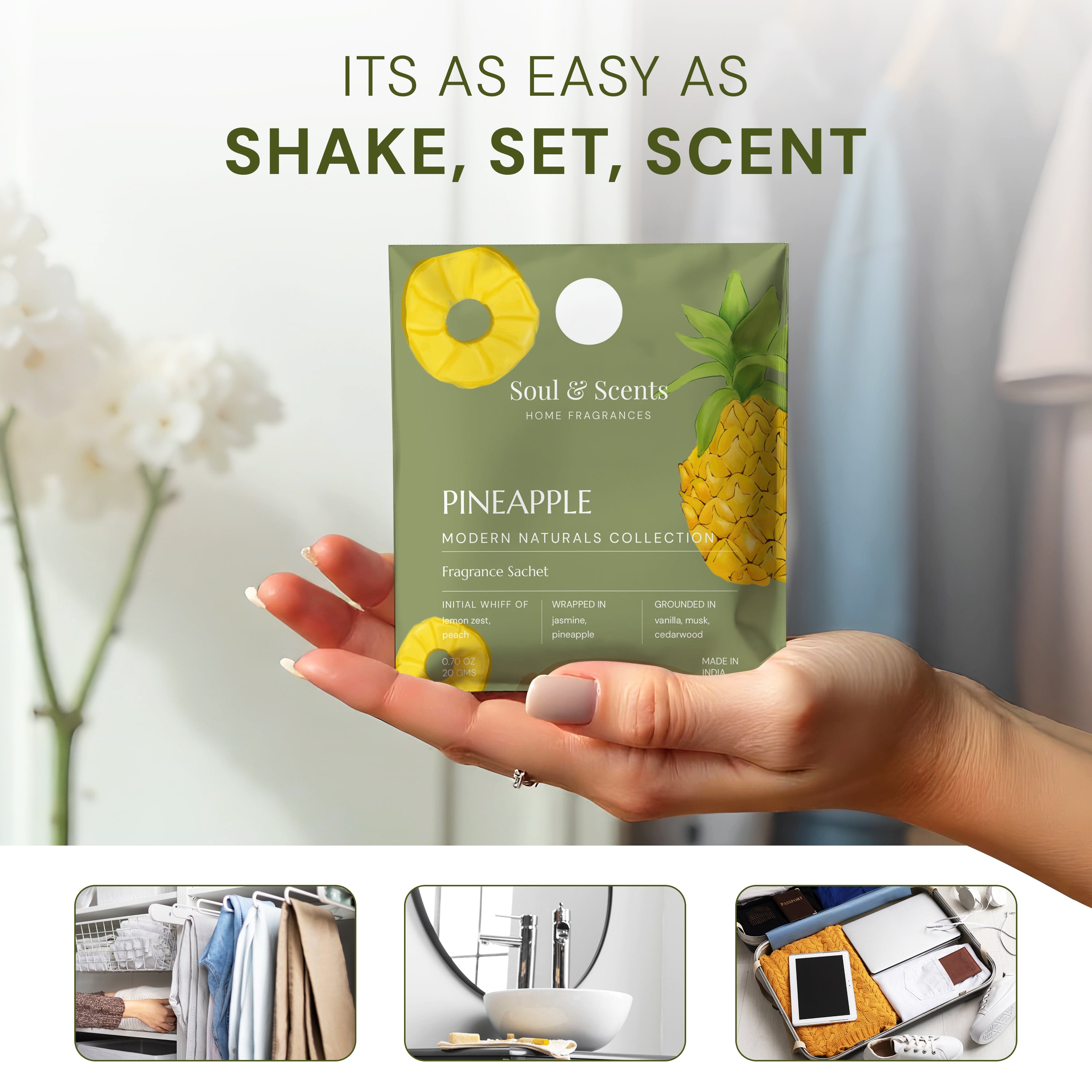 Pineapple Fragrance Sachet