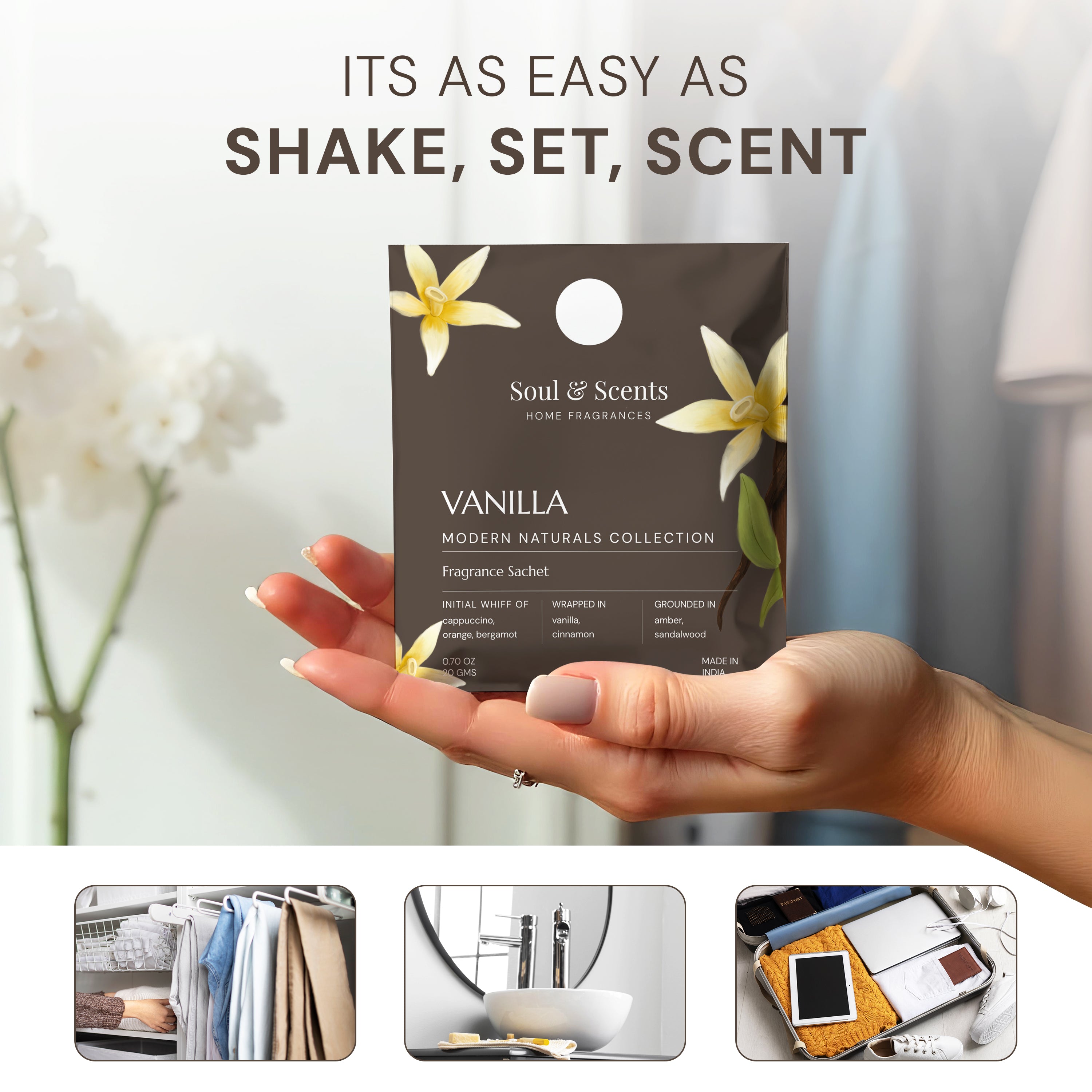 Vanilla Fragrance Sachet