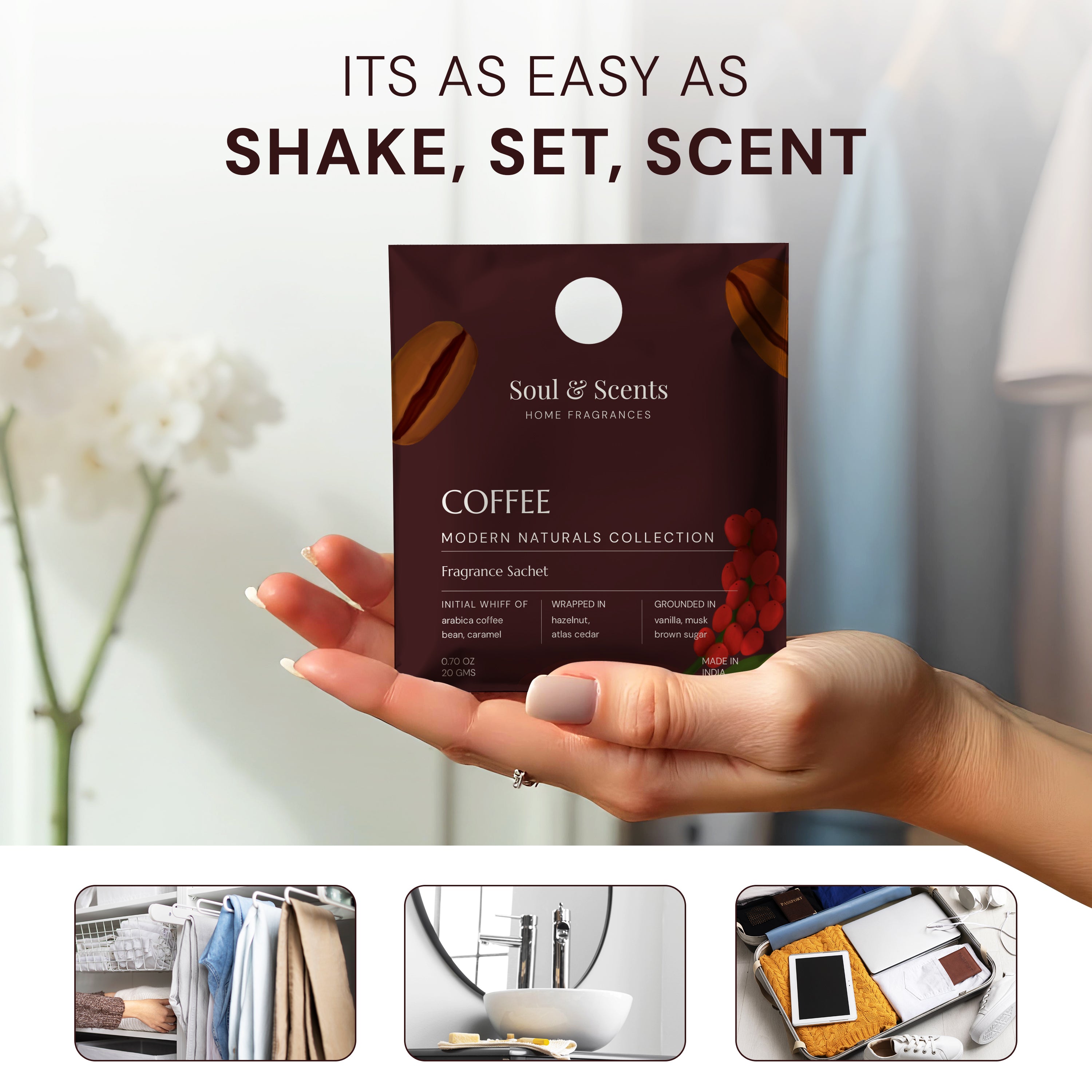 Coffee Fragrance Sachet