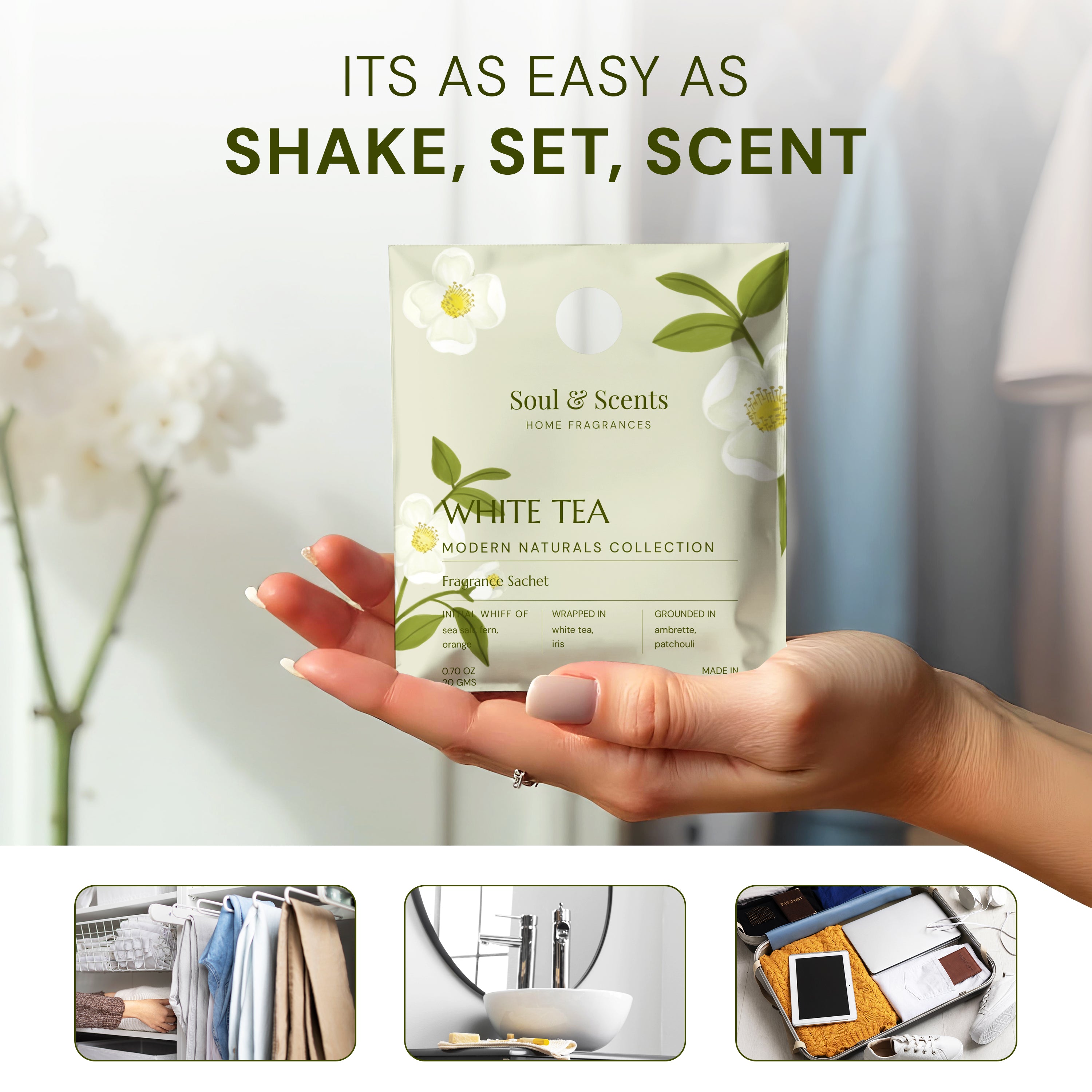 White Tea Fragrance Sachet