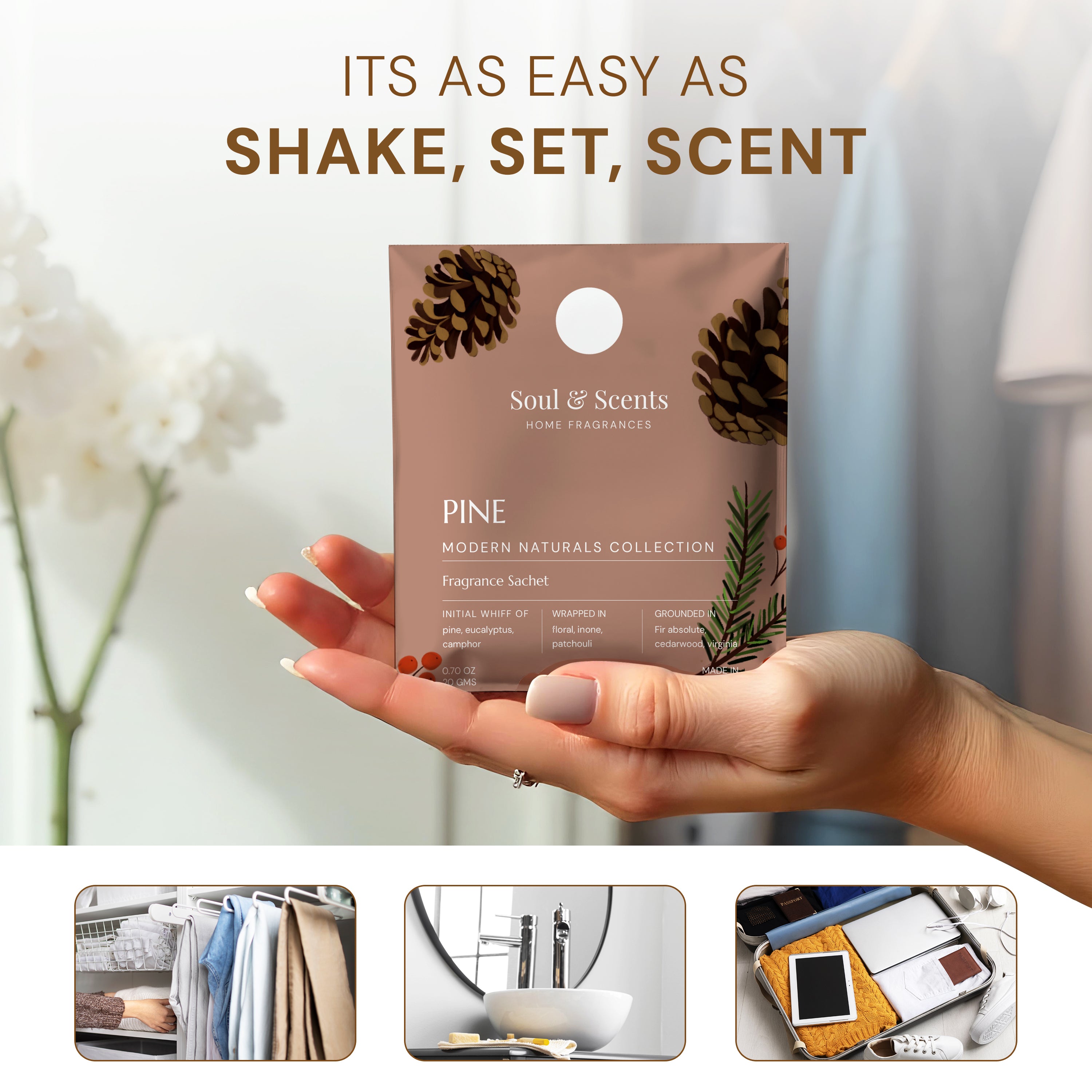 Pine Fragrance Sachet