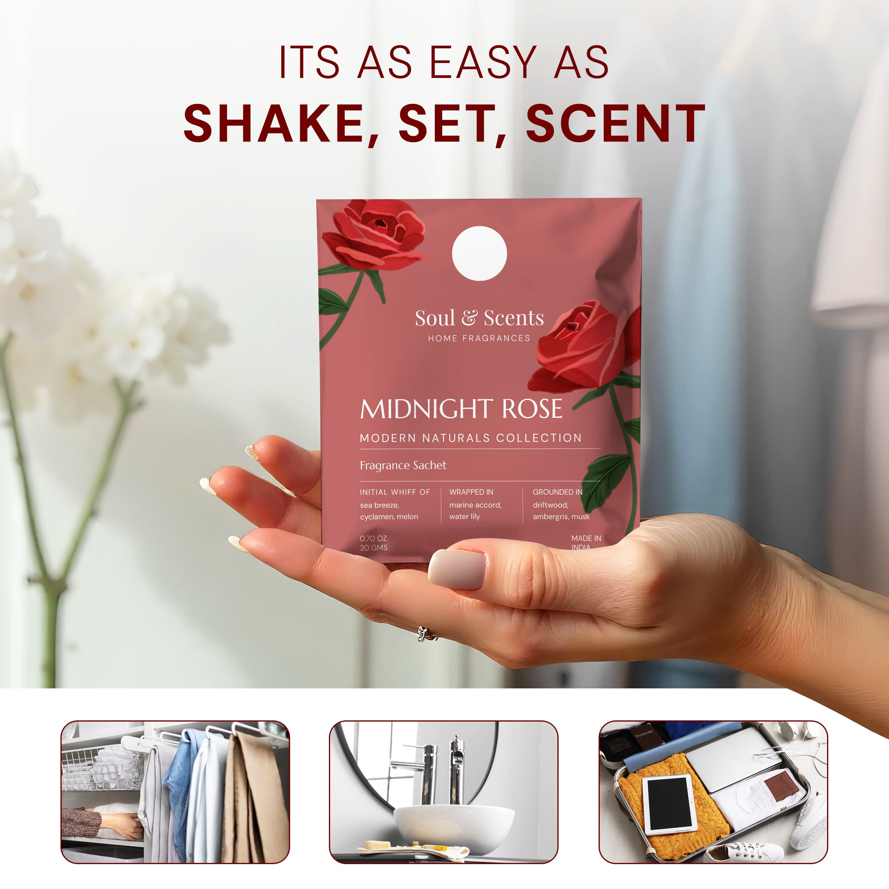 Rose Fragrance Sachet