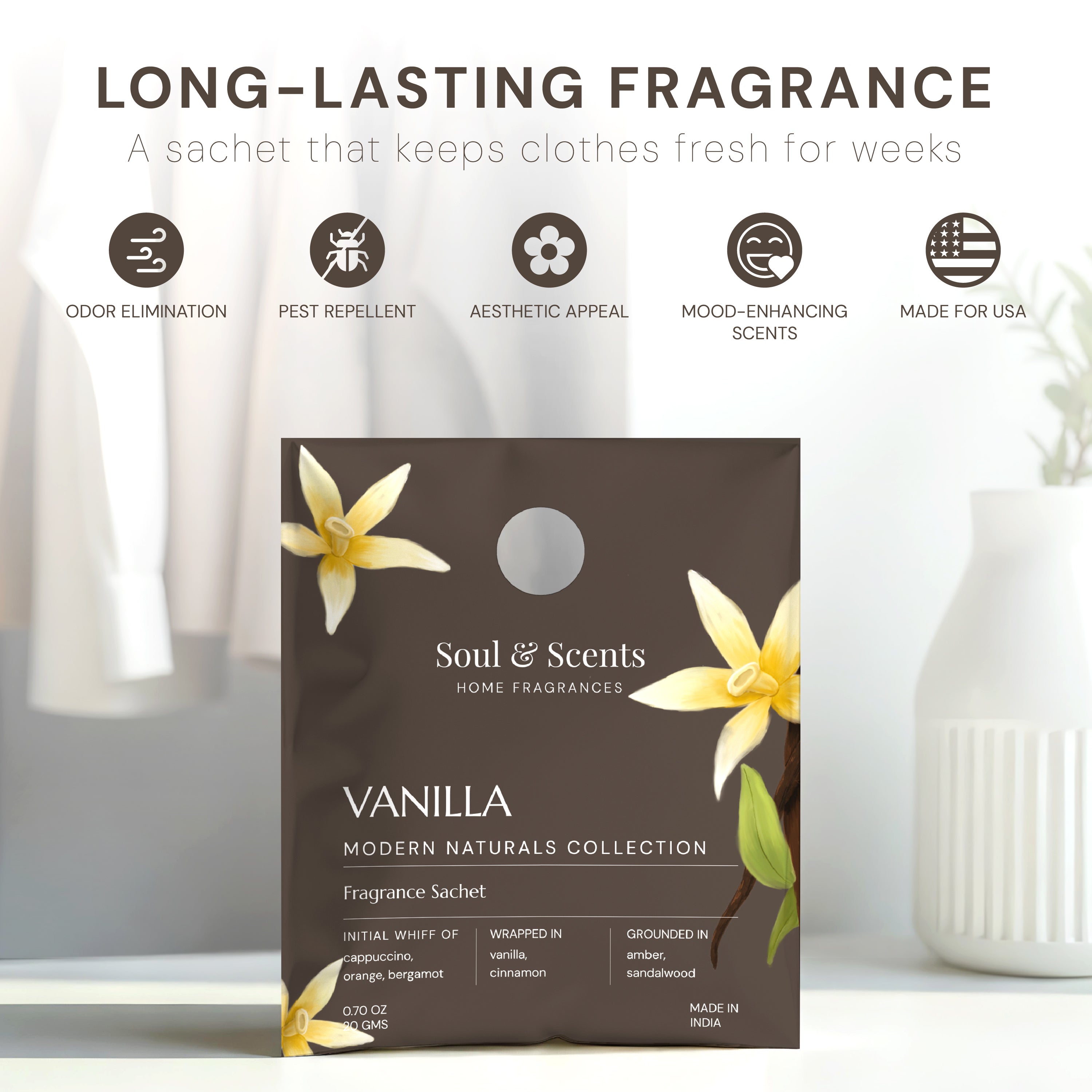 Vanilla Fragrance Sachet
