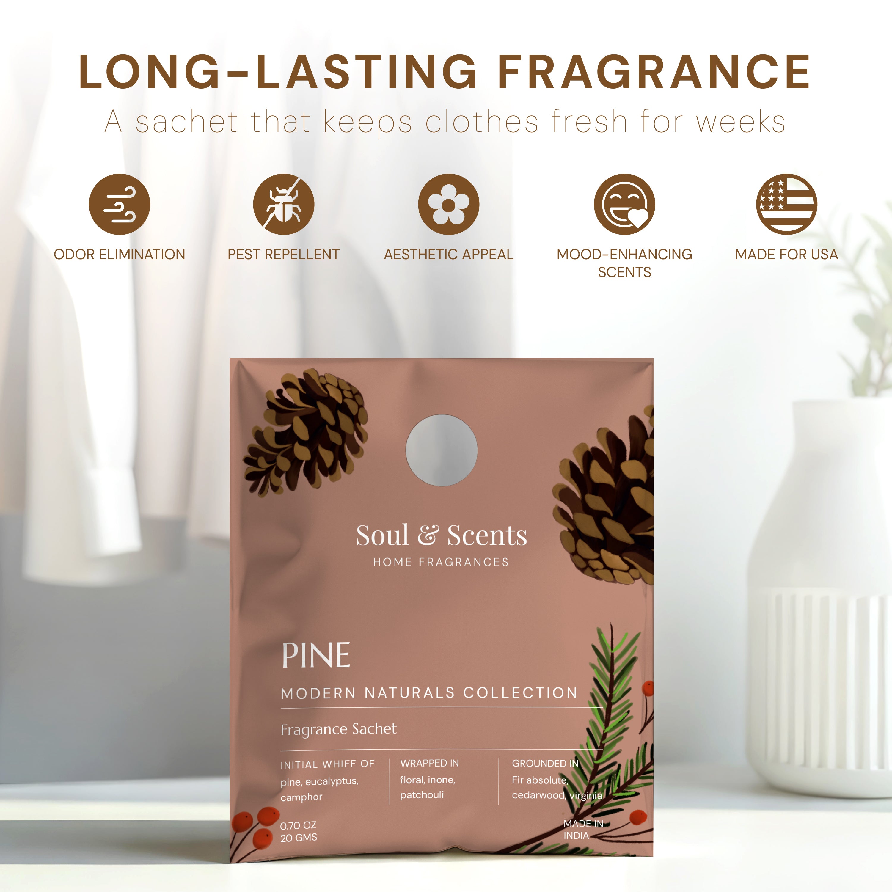 Pine Fragrance Sachet