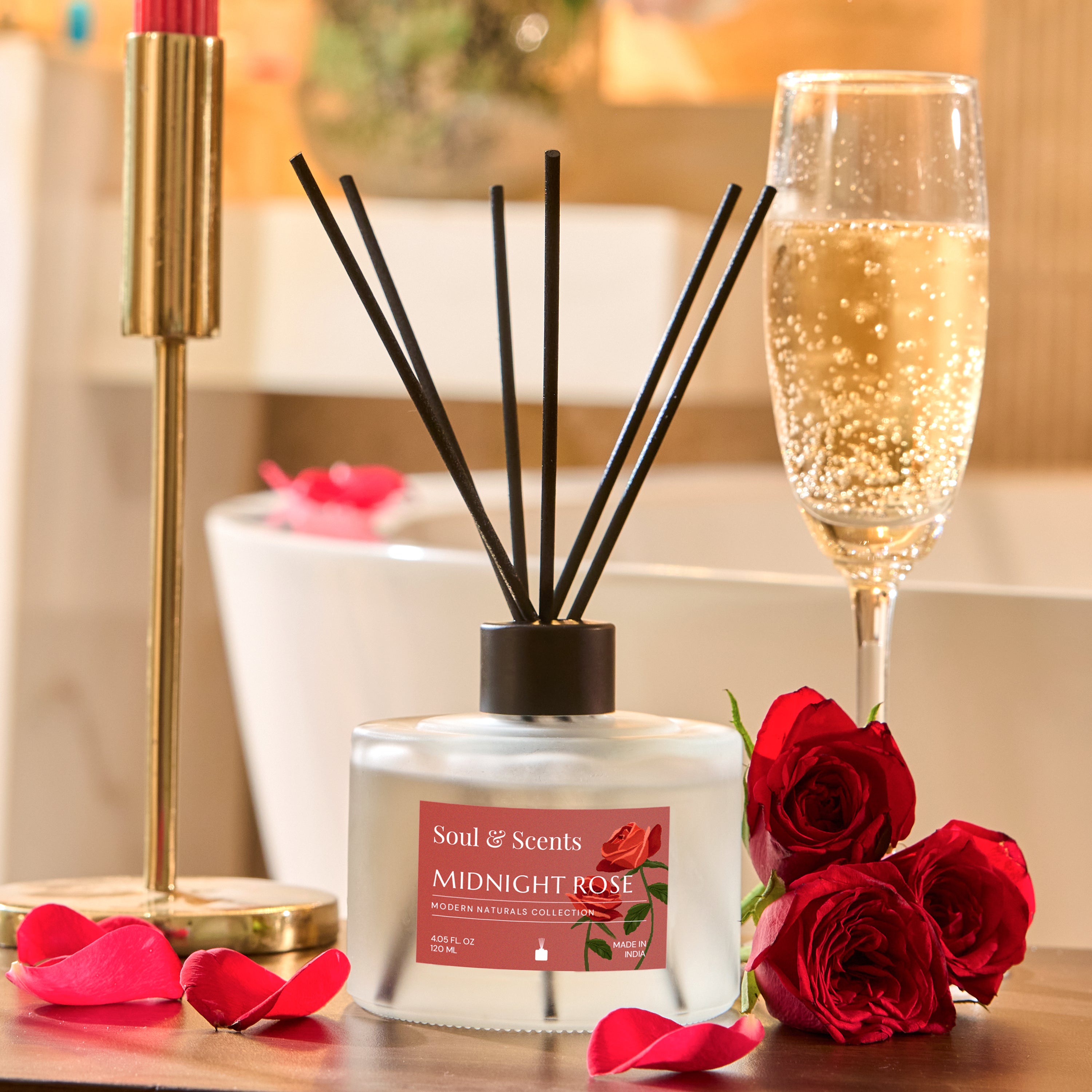 Midnight Rose Reed Diffuser 120 ml
