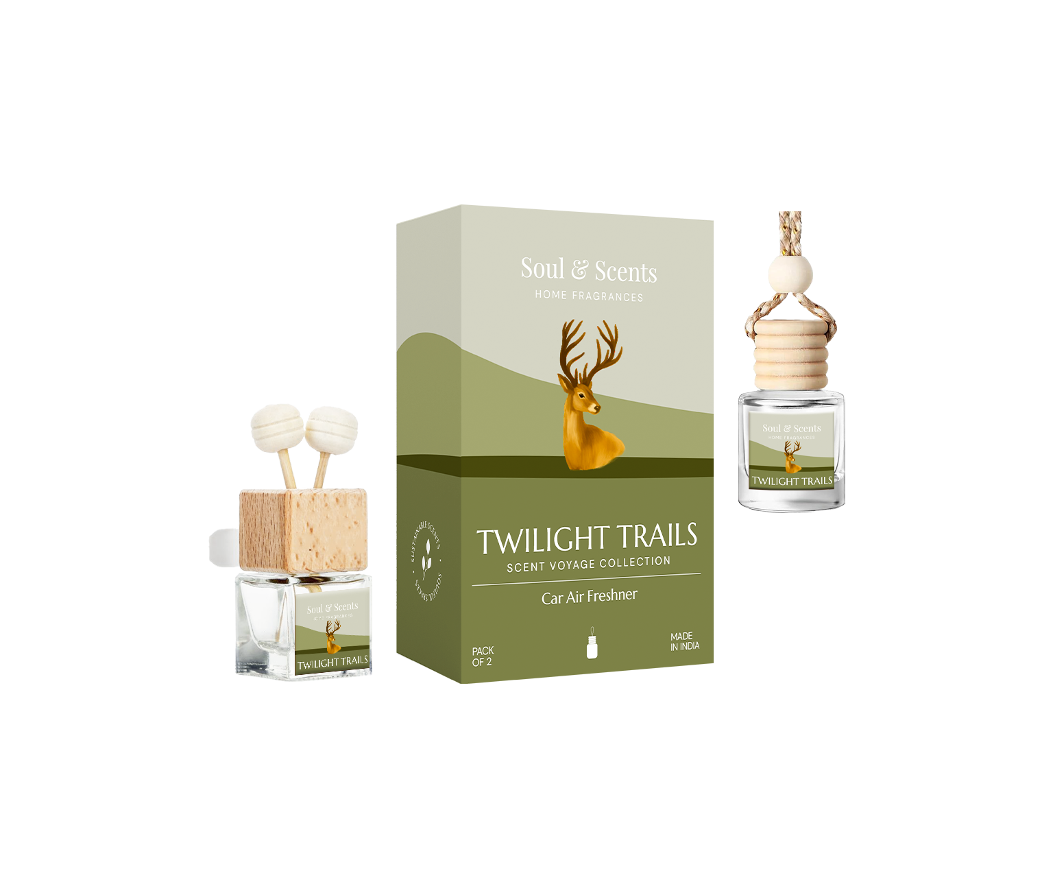 Twilight Trails Car Hanging