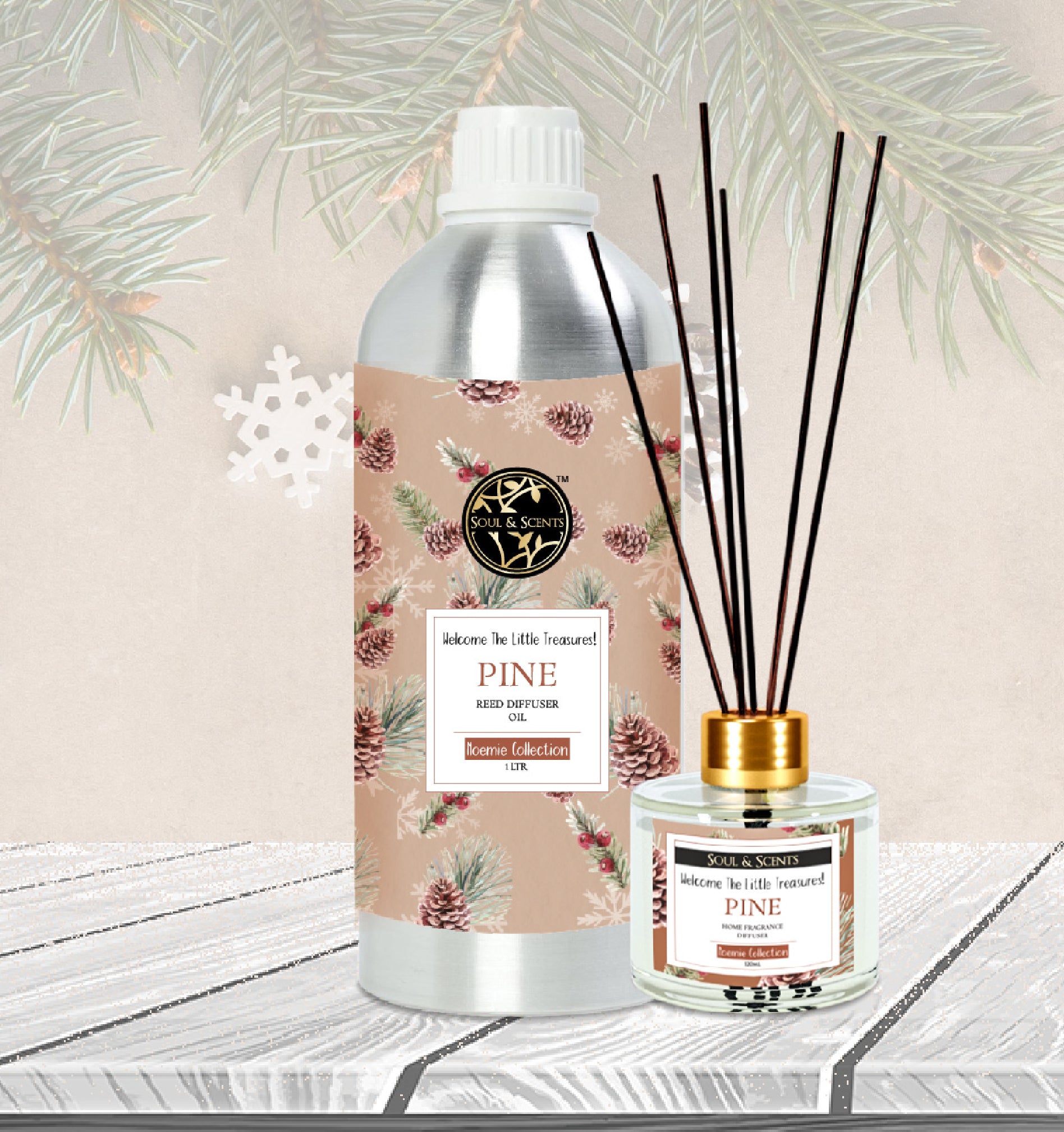 Pine Reed Diffuser Refill 1 ltr