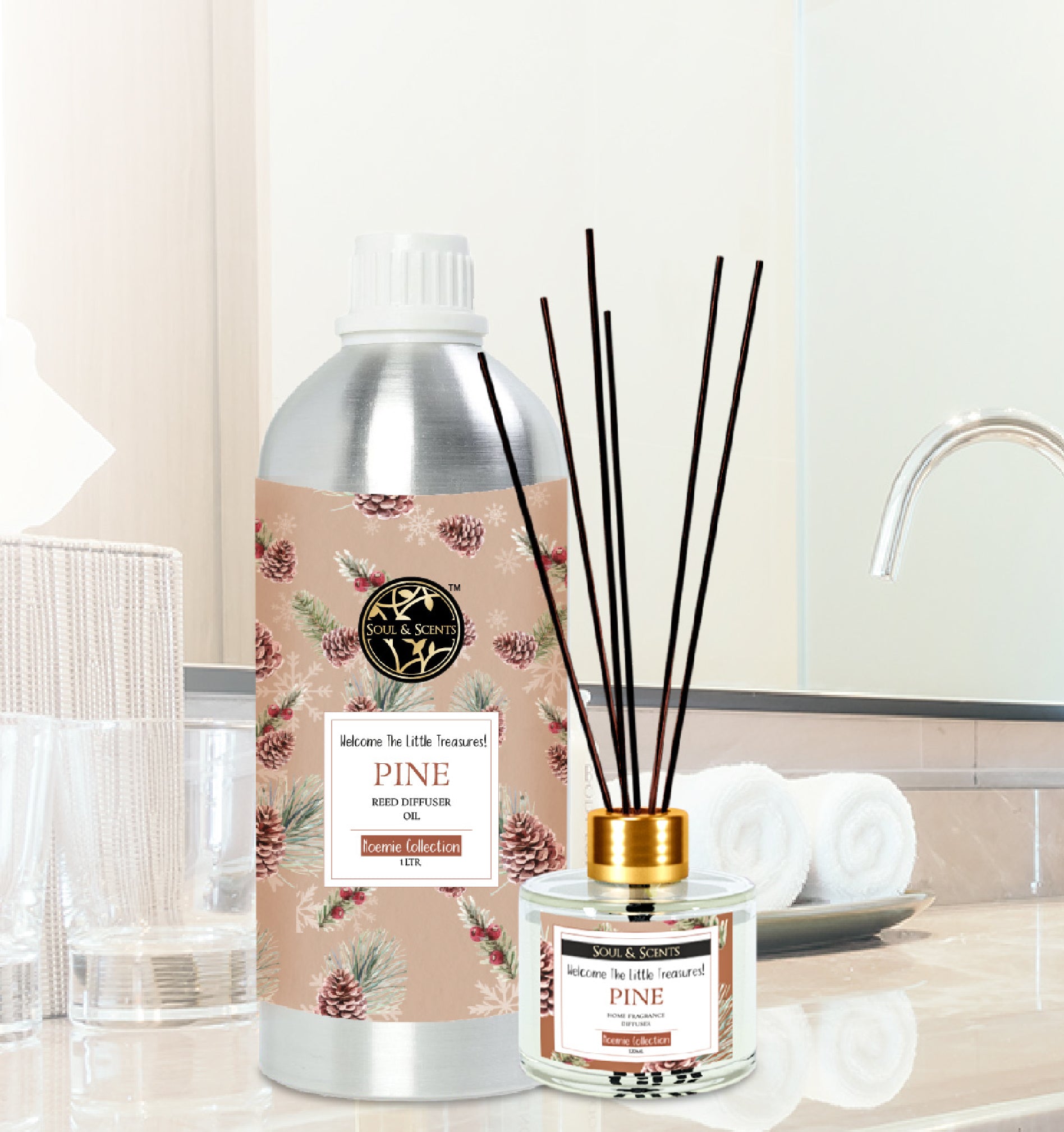Pine Reed Diffuser Refill 1 ltr