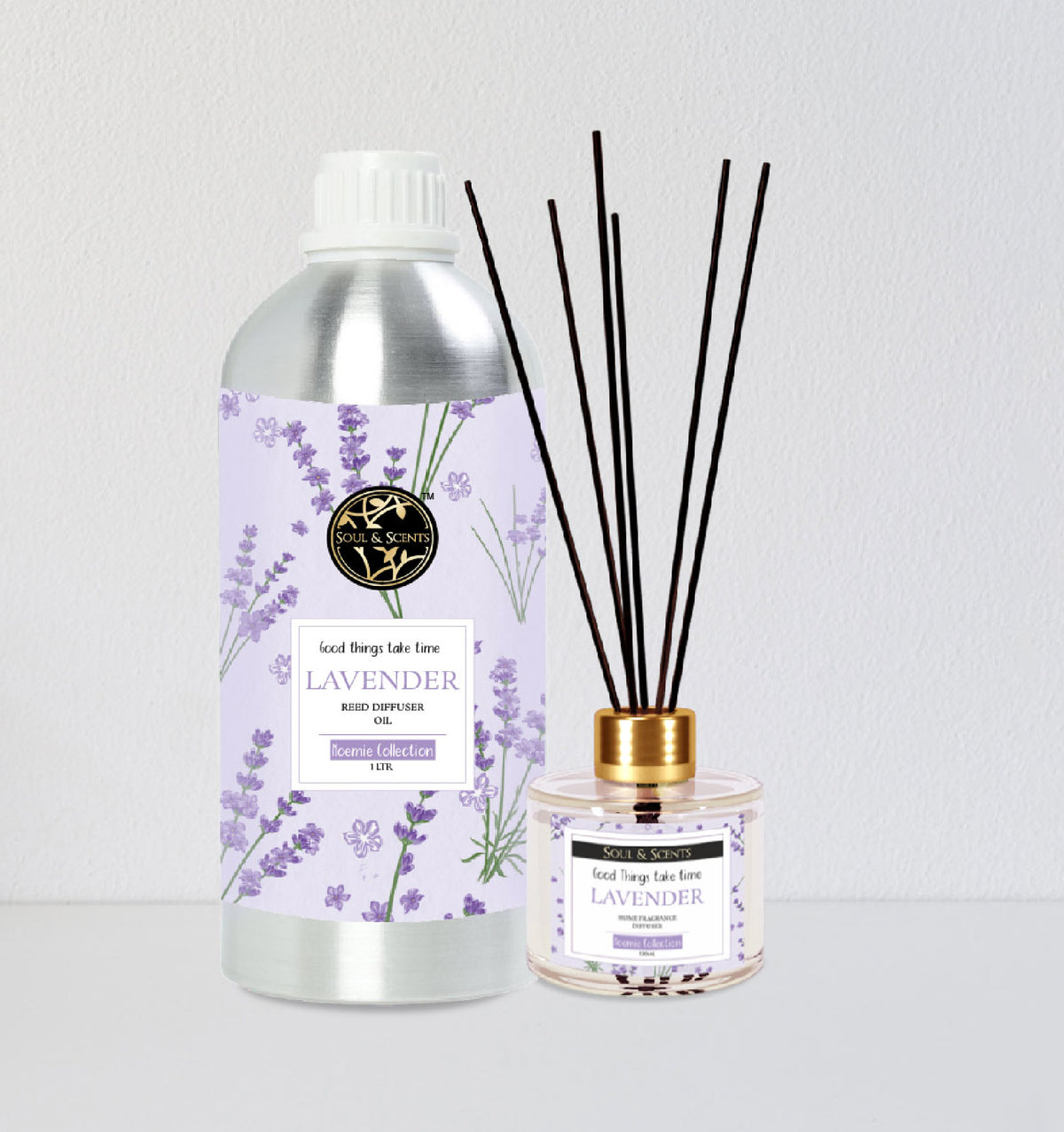 Lavender Reed Diffuser Refill - 1 LTR