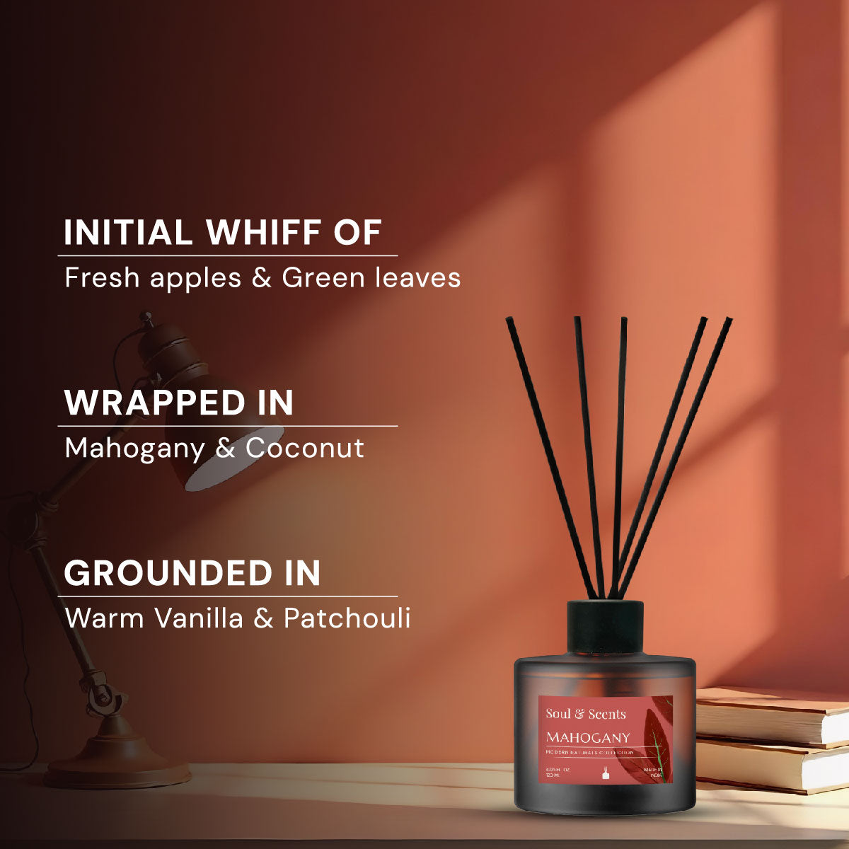 MAHOGANY REED DIFFUSER