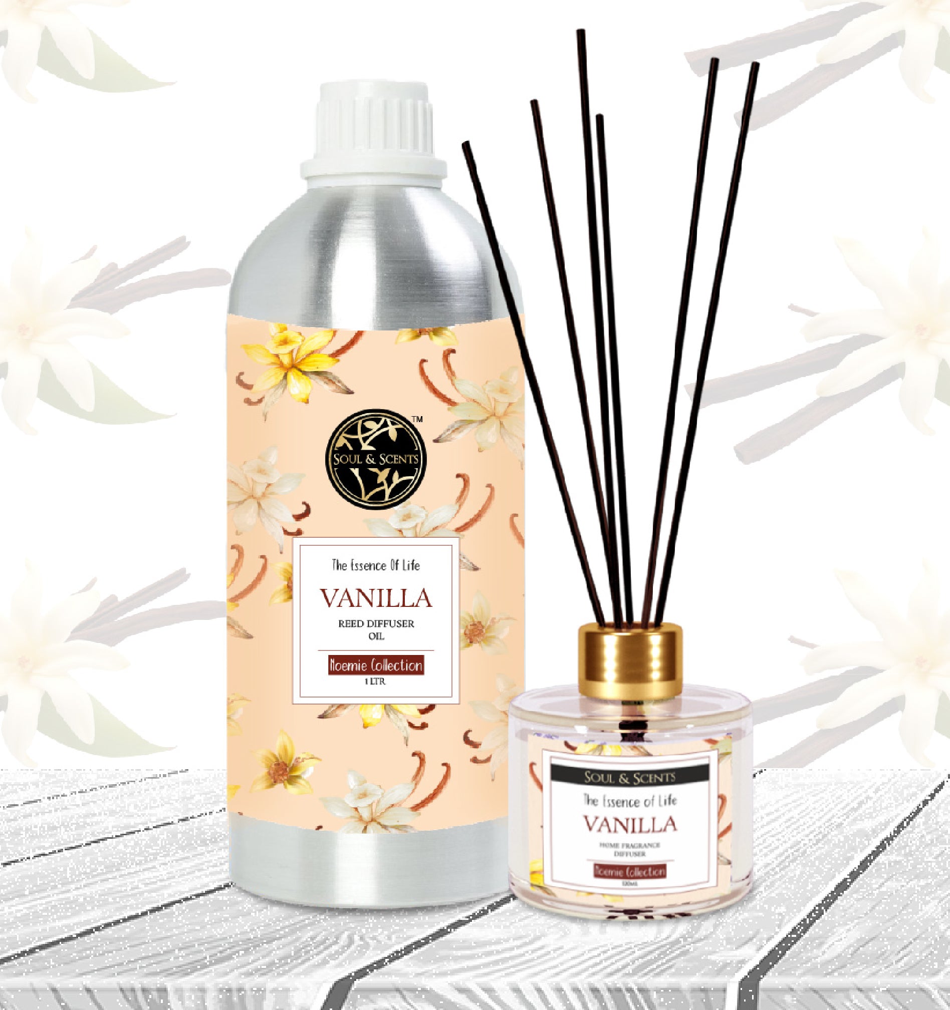 Vanilla Reed Diffuser Refill 1 ltr