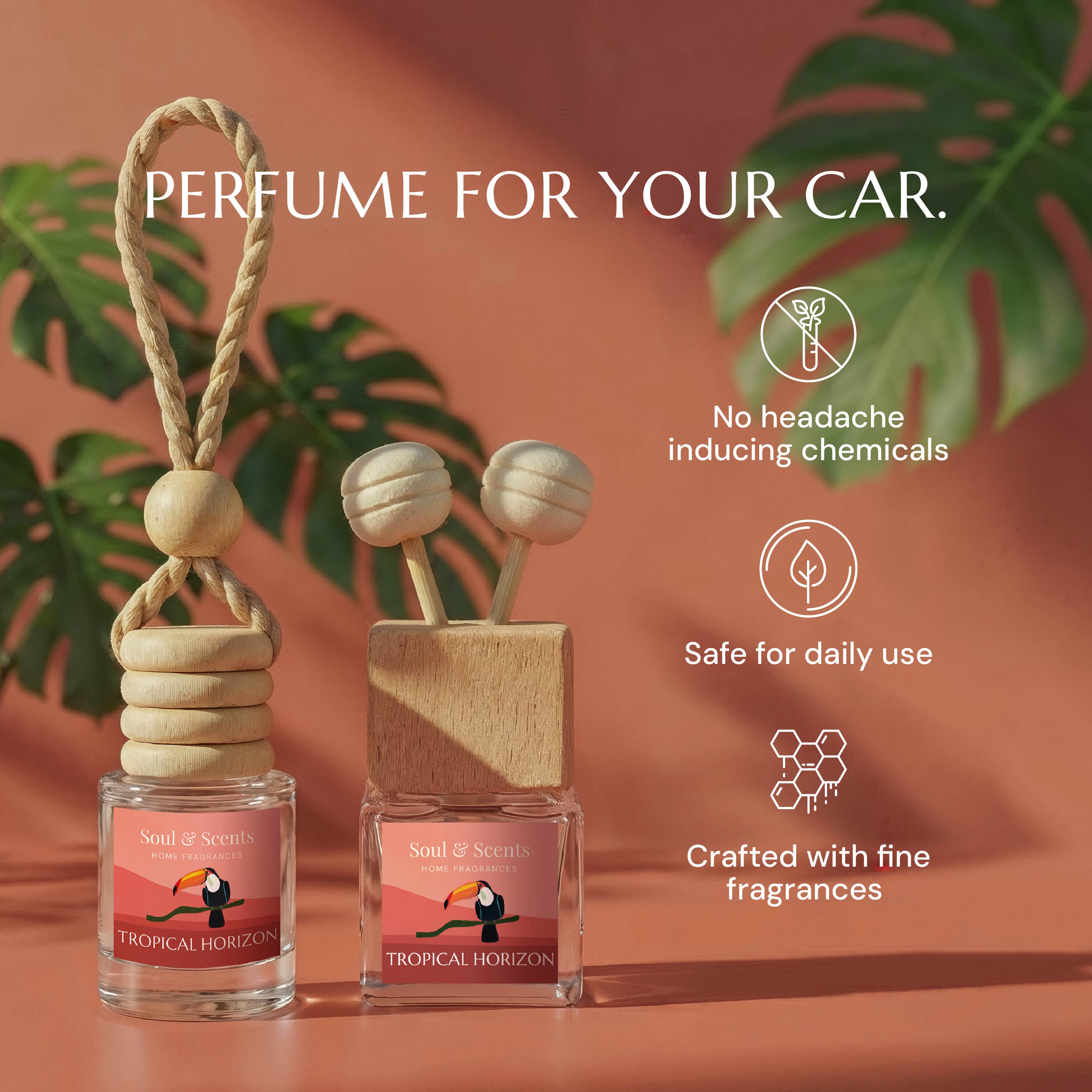 Tropical Horizon Car Hanging
