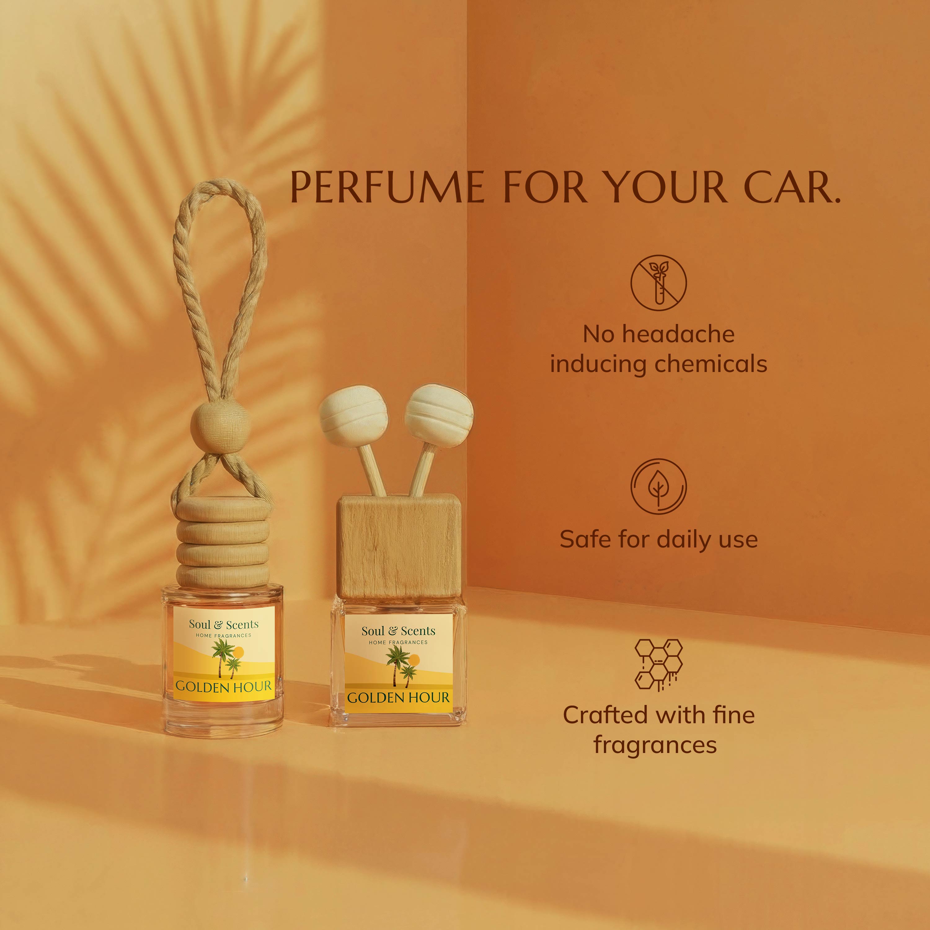 Golden Hour Car Hanging