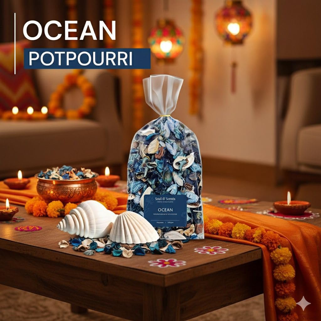 Gift Set 50ml Ocean Reed Diffuser + 140g Potpourri