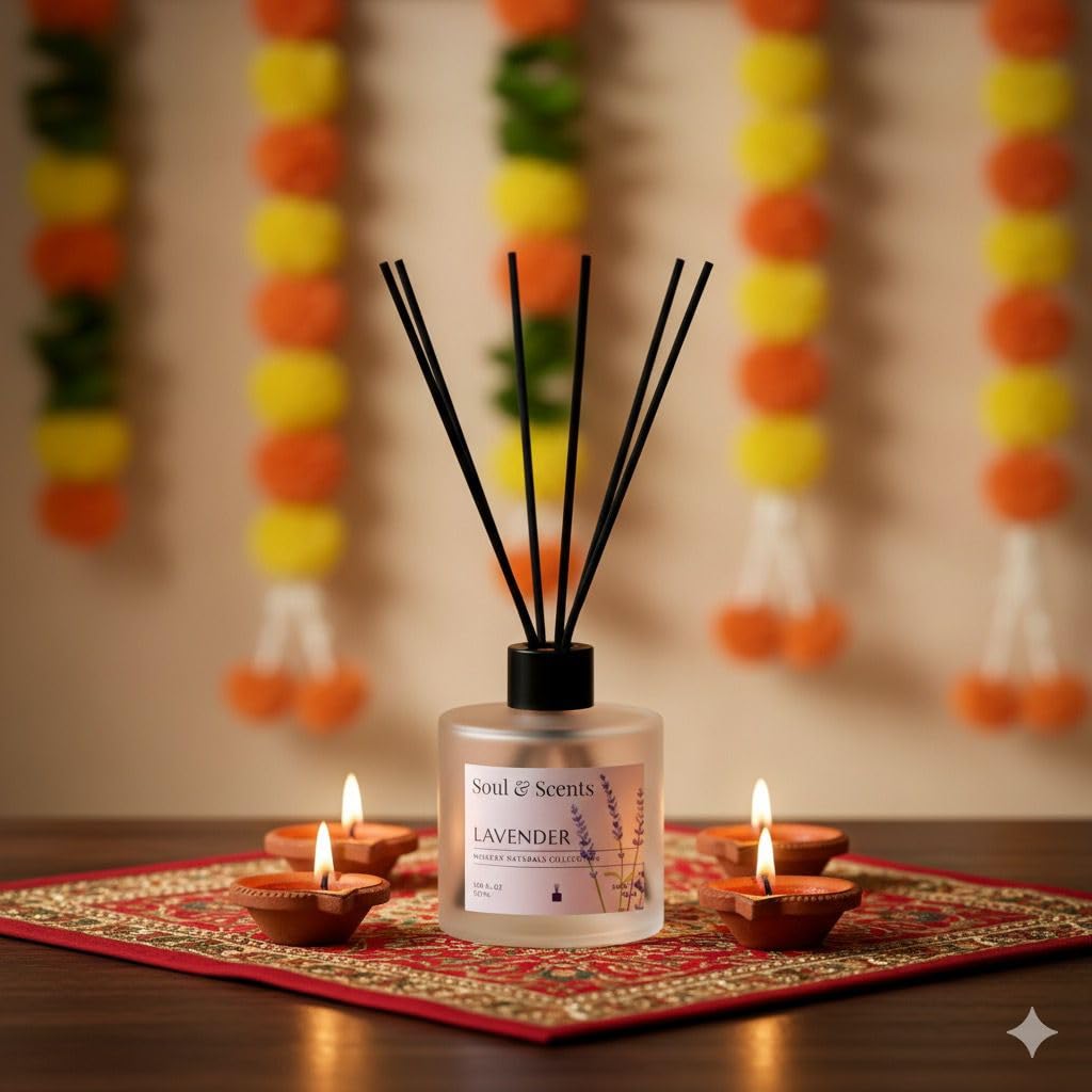 Gift Set 50ml Lavender Reed Diffuser + 140g Potpourri