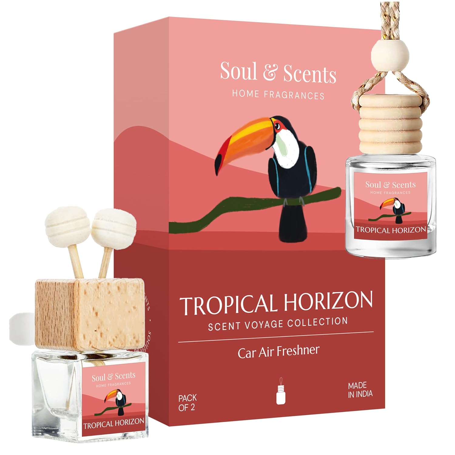 Tropical Horizon Car Hanging