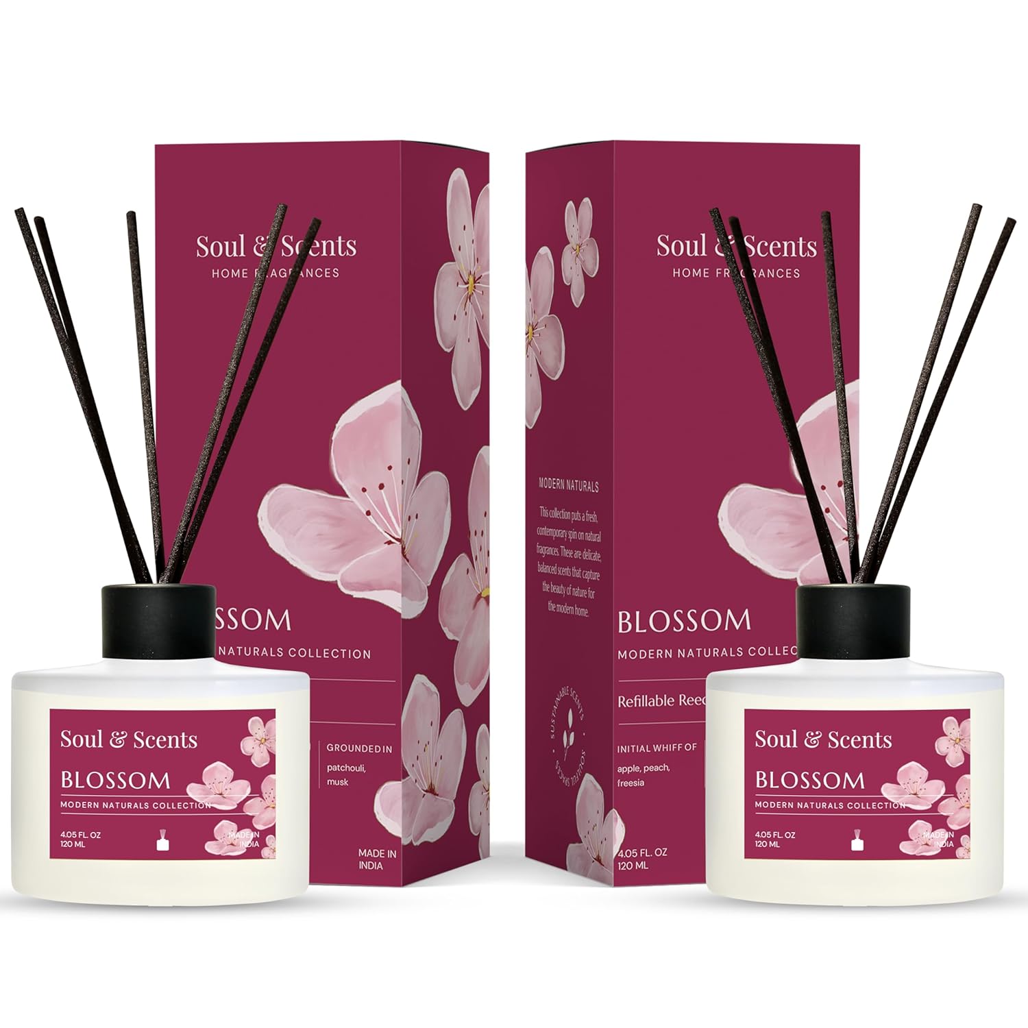 Blossom Reed Diffuser 120 ml Pack of 2