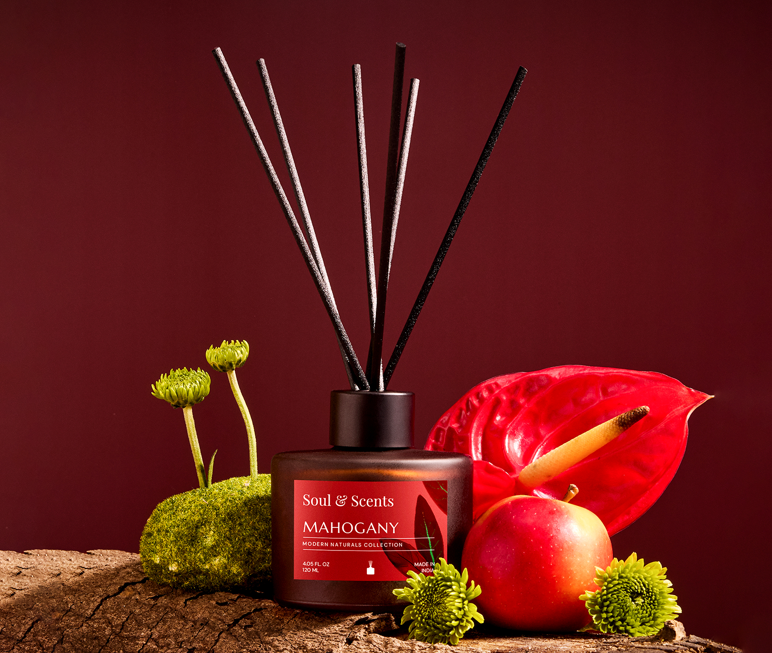Mahogany Reed Diffuser 120 ml