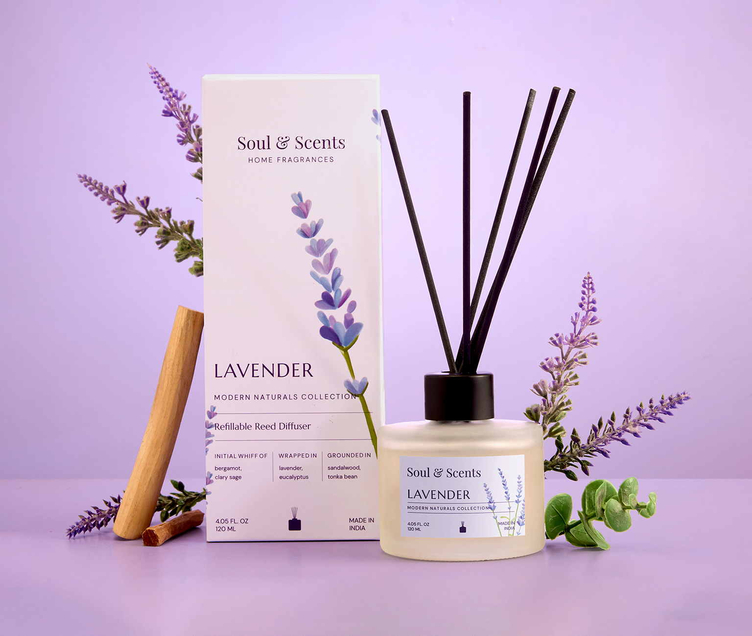 Lavender Reed Diffuser 120 ml