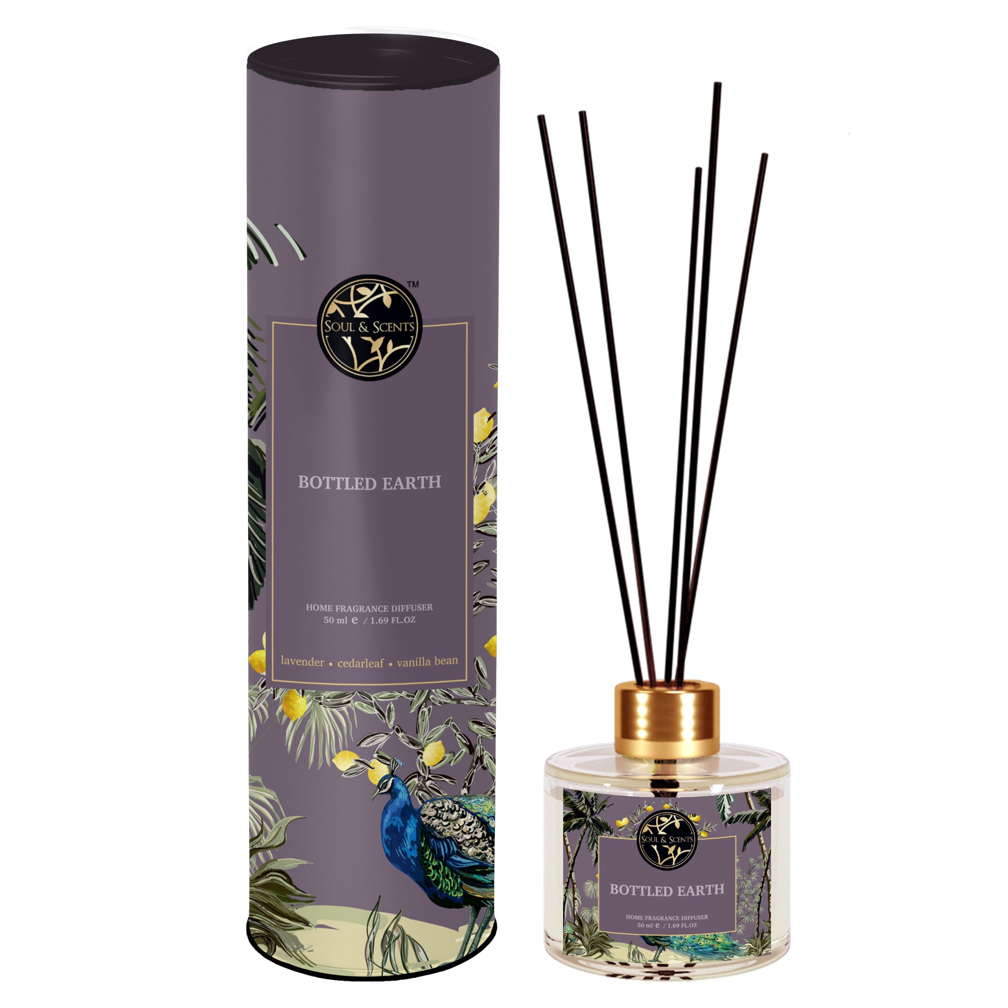 BOTTLED EARTH 50ML REED DIFFUSER