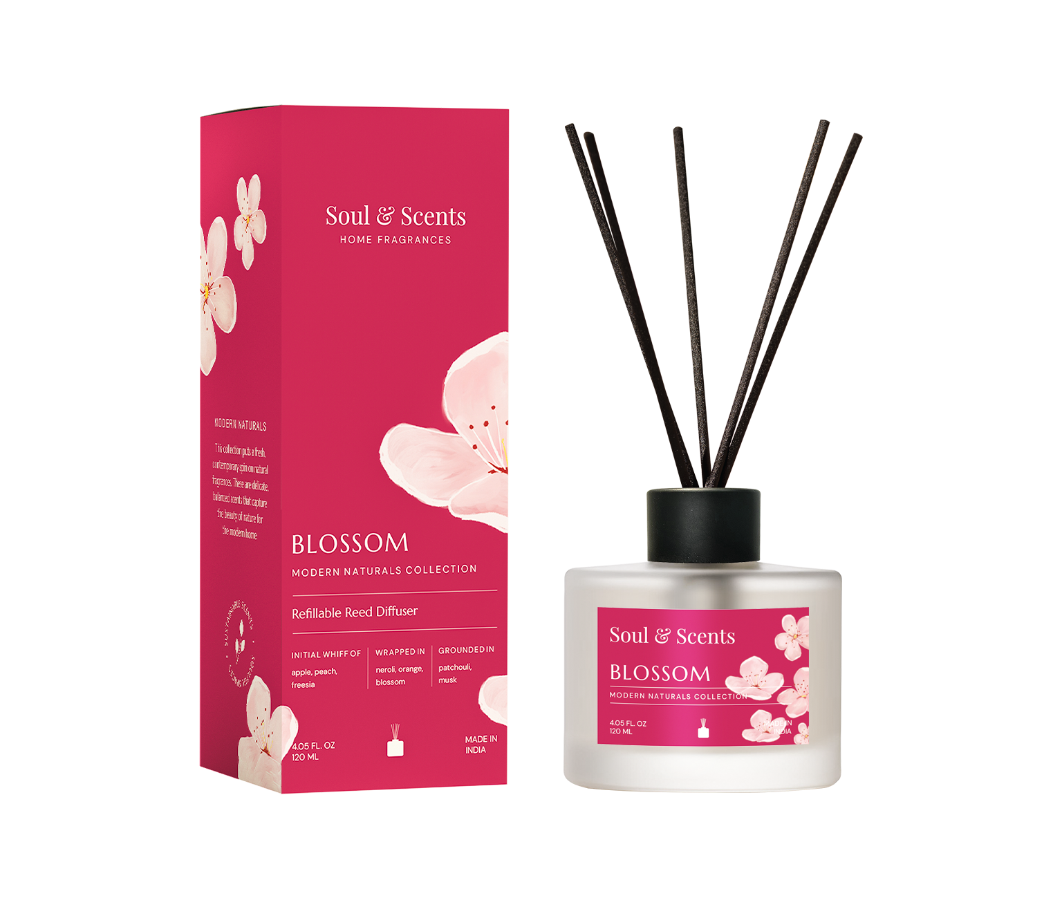 Buy Scented Blossom Reed Diffuser For Home & Other Places