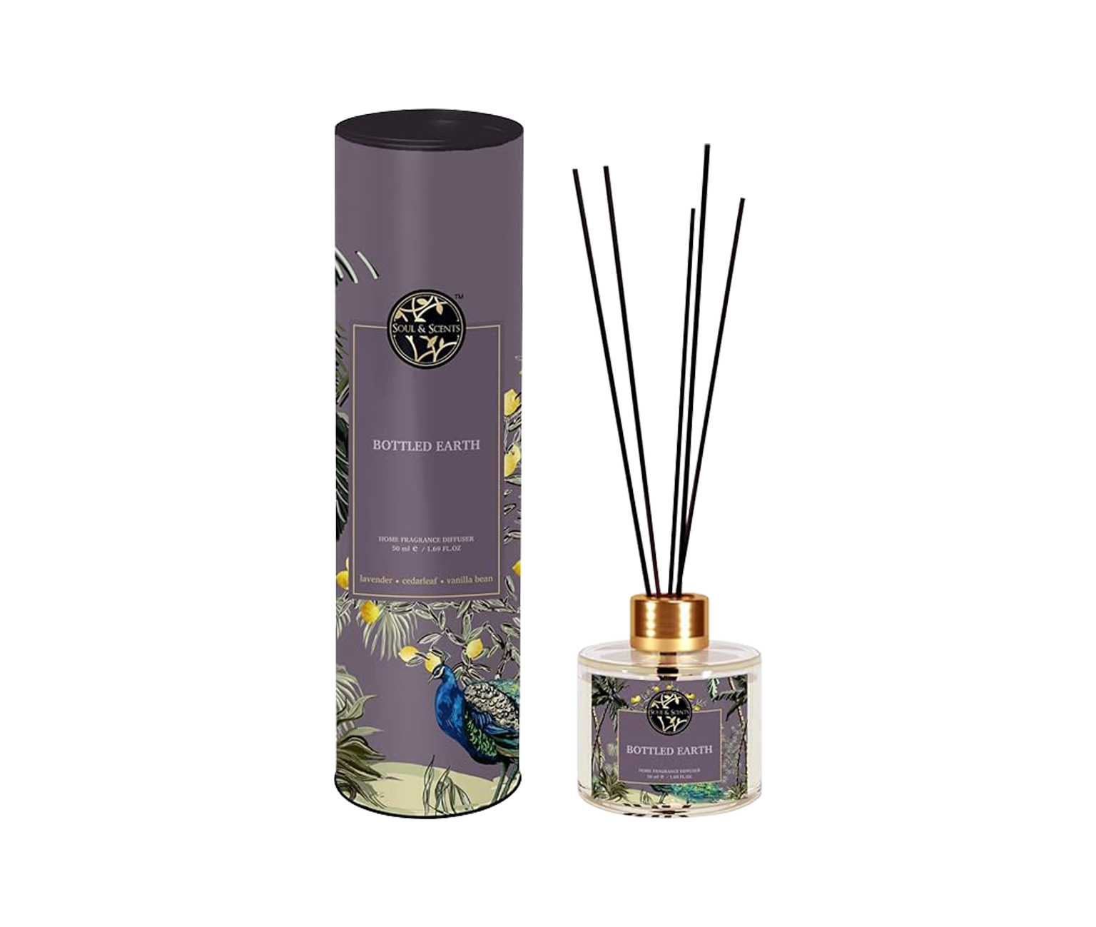 BOTTLED EARTH 50ML REED DIFFUSER