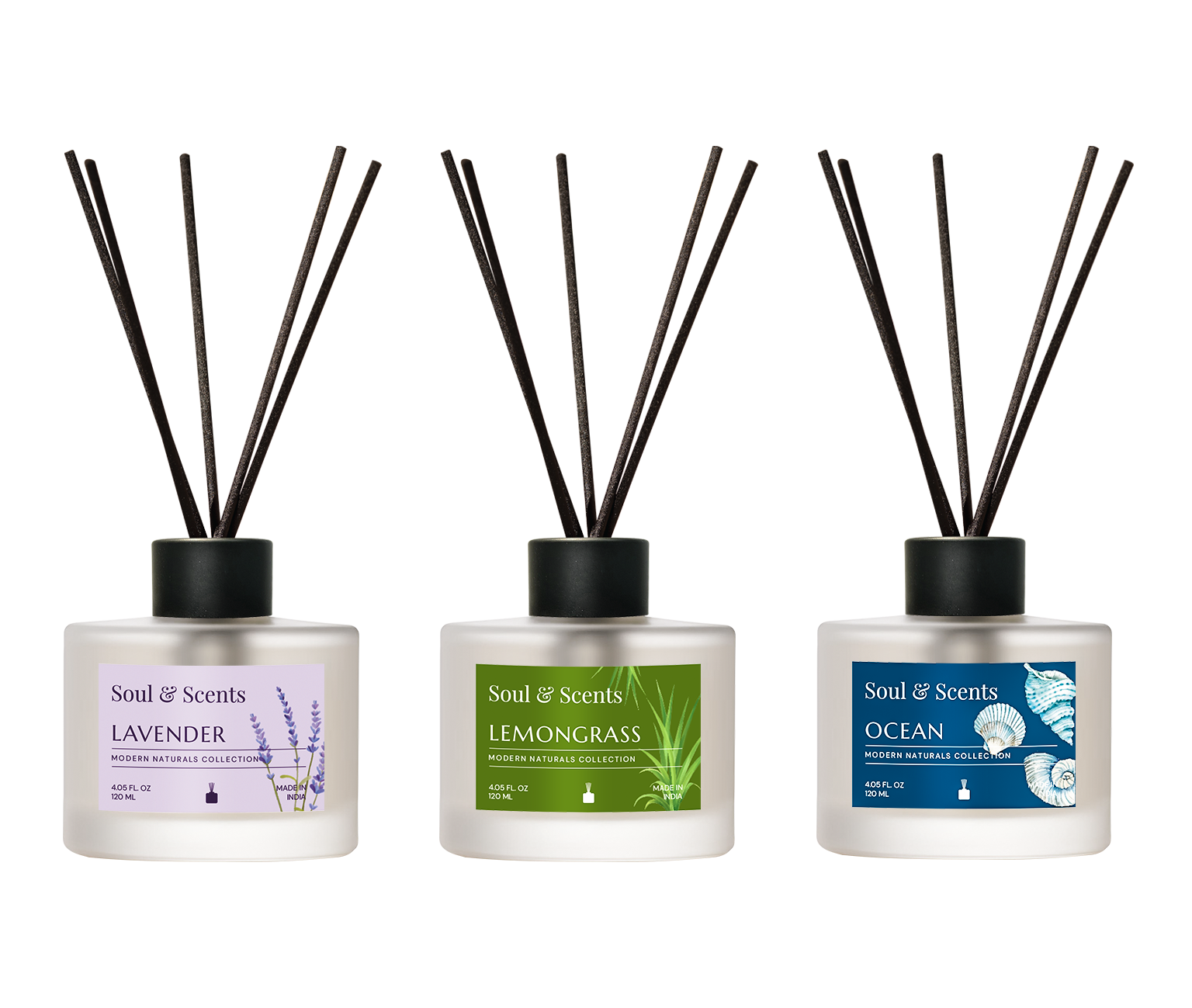 Lavender + Lemongrass + Ocean 120 ml