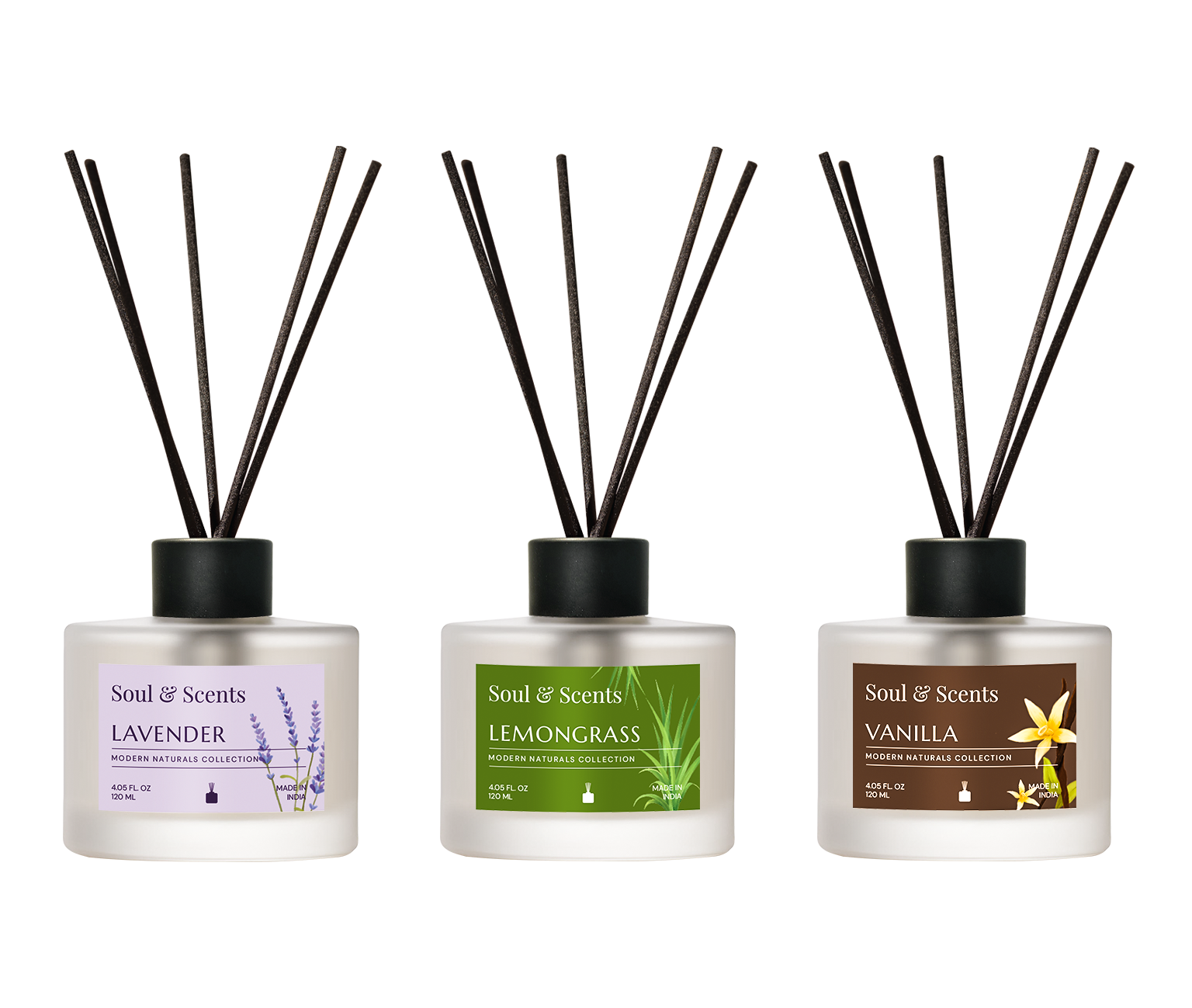 Lemongrass + Lavender + Vanilla 120 ml