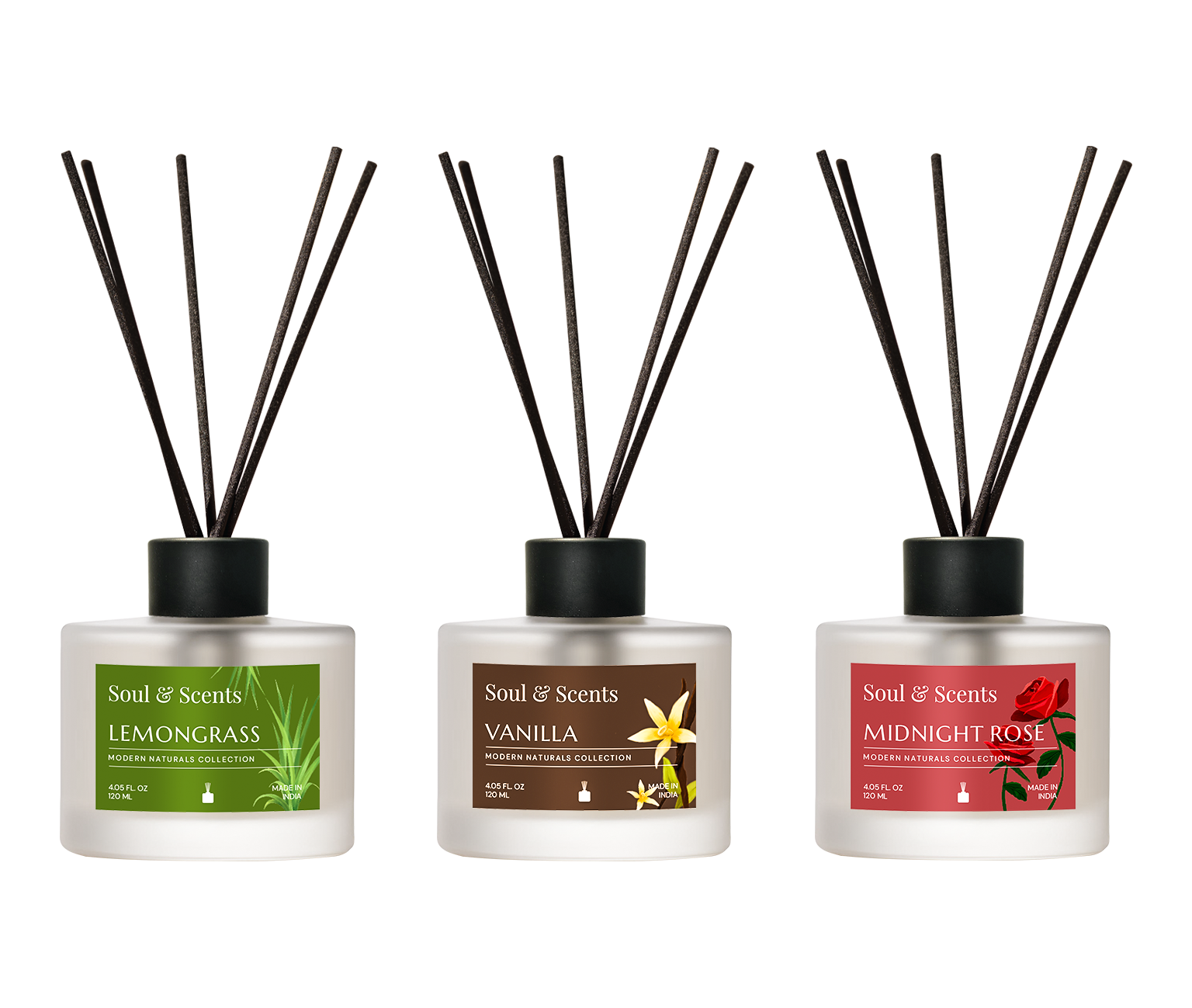 Lemongrass + Rose + Vanilla 120 ml