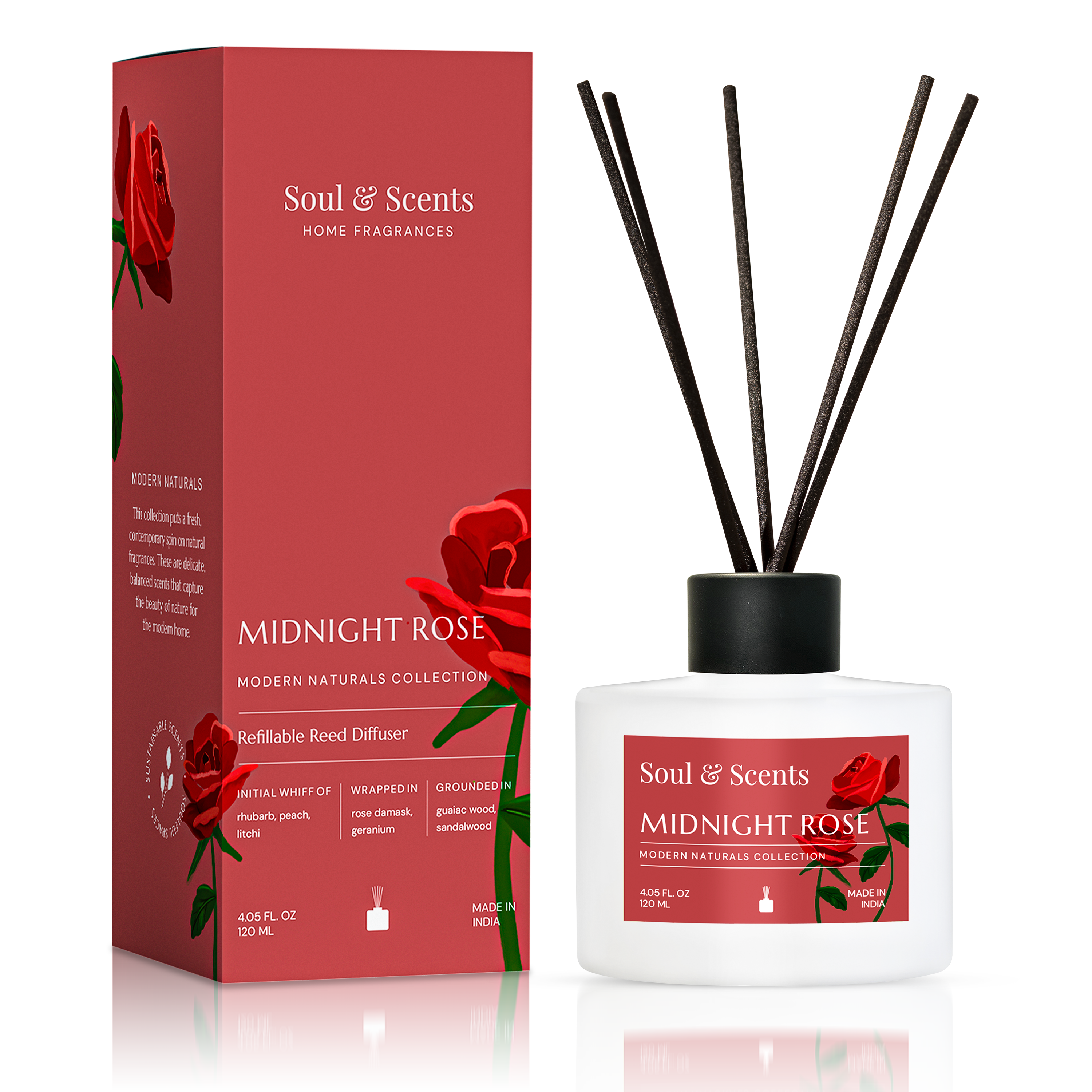 Midnight Rose Reed Diffuser 120 ml
