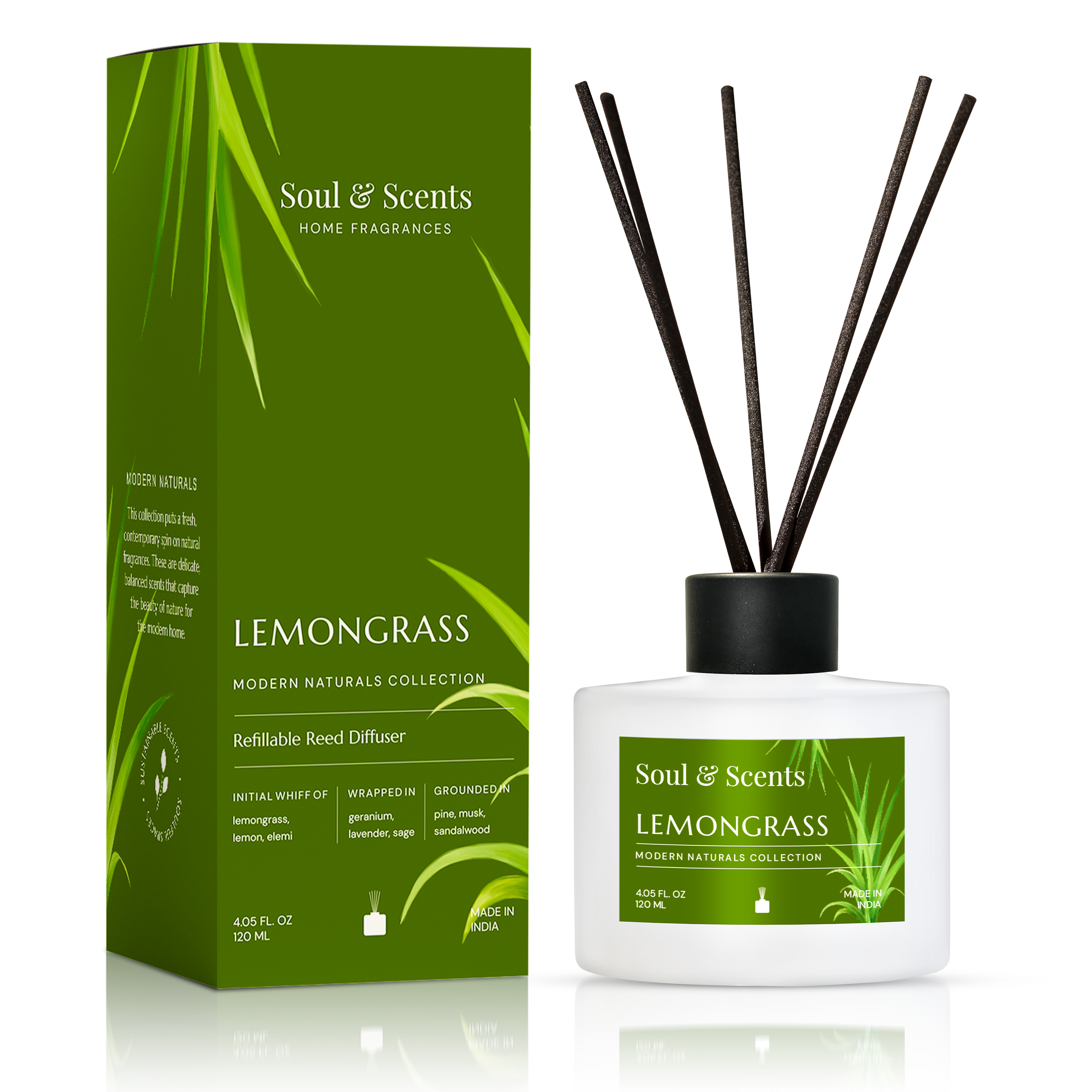 Lemongrass Reed Diffuser 120 ml